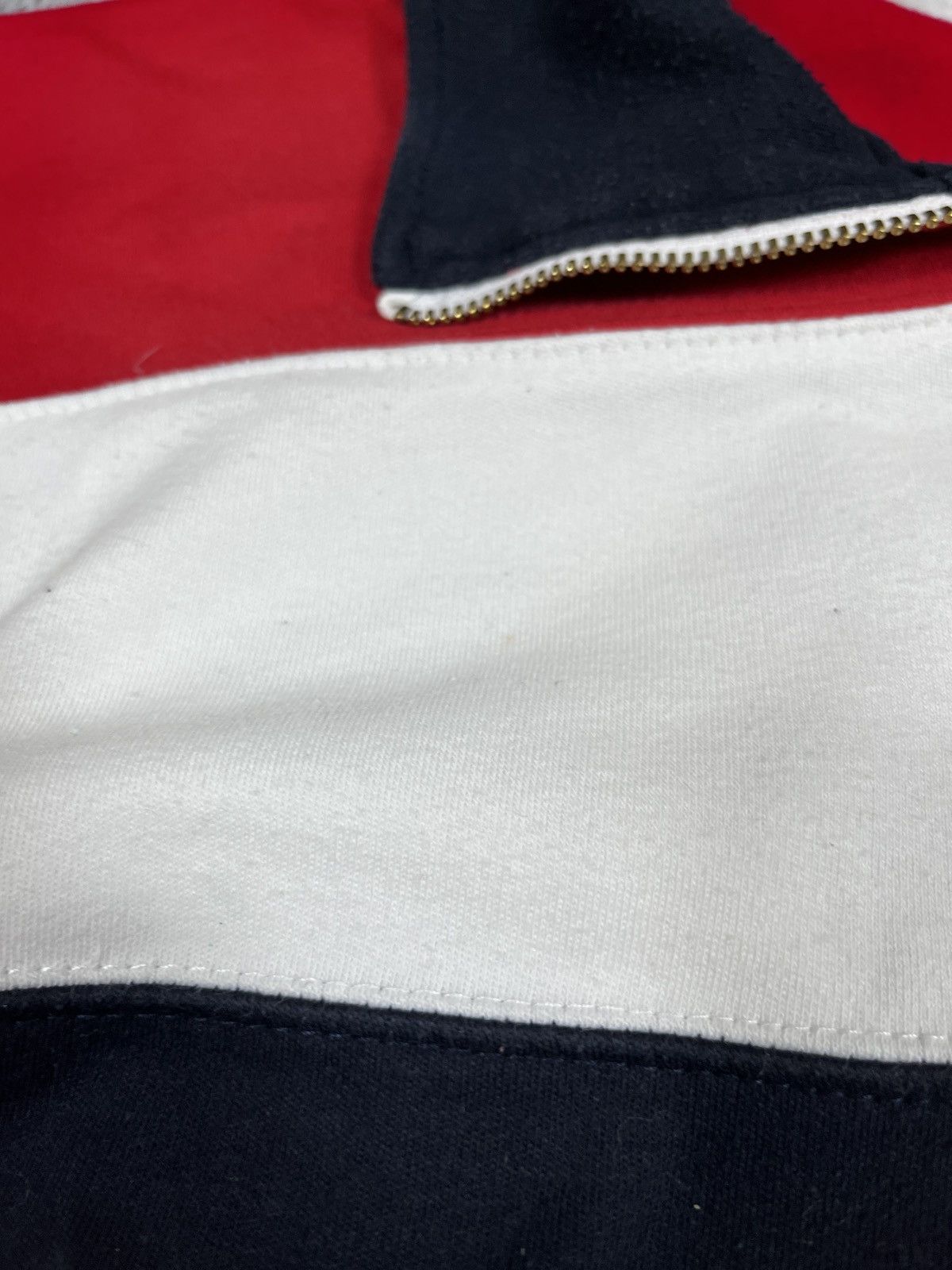 Japanese Brand × Vintage Vintage Y2K style 1/4 zip rugby long sleeve polo S Size US S / EU 44-46 / 1 - 6 Thumbnail