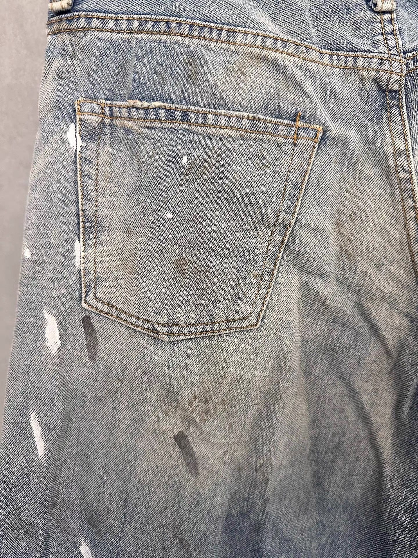 Acne Studios Acne Studios SS24 Splatter Dyed Jeans K34 Size 25" / US 0 / IT 36 - 6 Thumbnail
