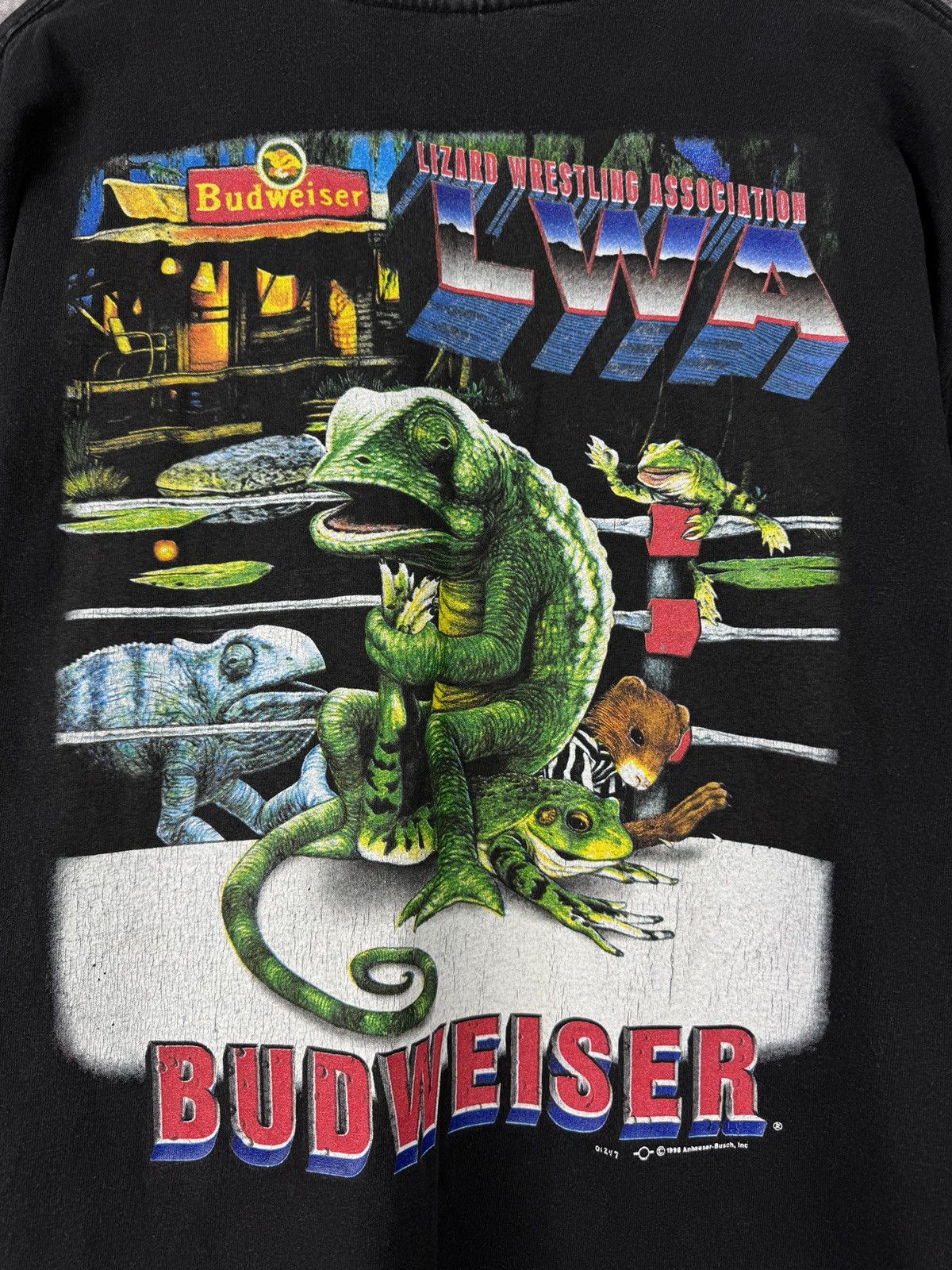 Budweiser Vintage 1998 Budweiser Chameleon T-Shirt Double Sided Beer Size US XL / EU 56 / 4 - 14 Thumbnail