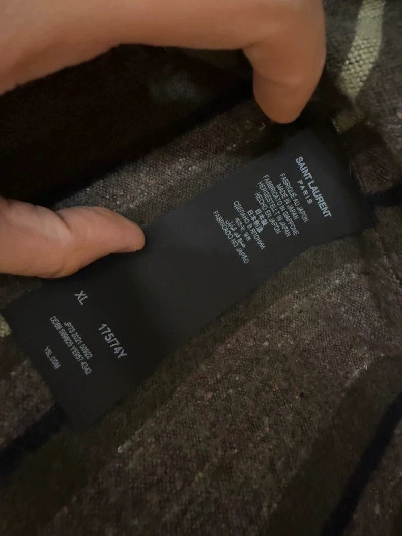Saint Laurent Paris Saint laurent paris Do the old damage to the denim jacket 2 Size US XL / EU 56 / 4 - 8 Thumbnail