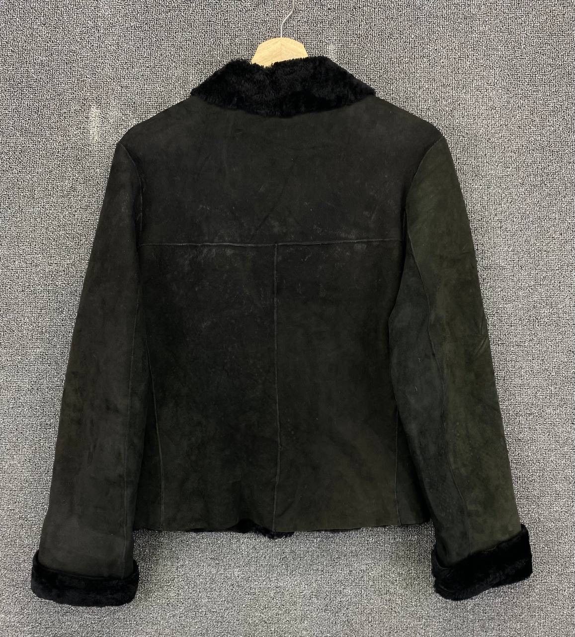 Leather Vintage Joseph Faux Fur Lamb Skin Leather Jacket Size M / US 6-8 / IT 42-44 - 11 Thumbnail