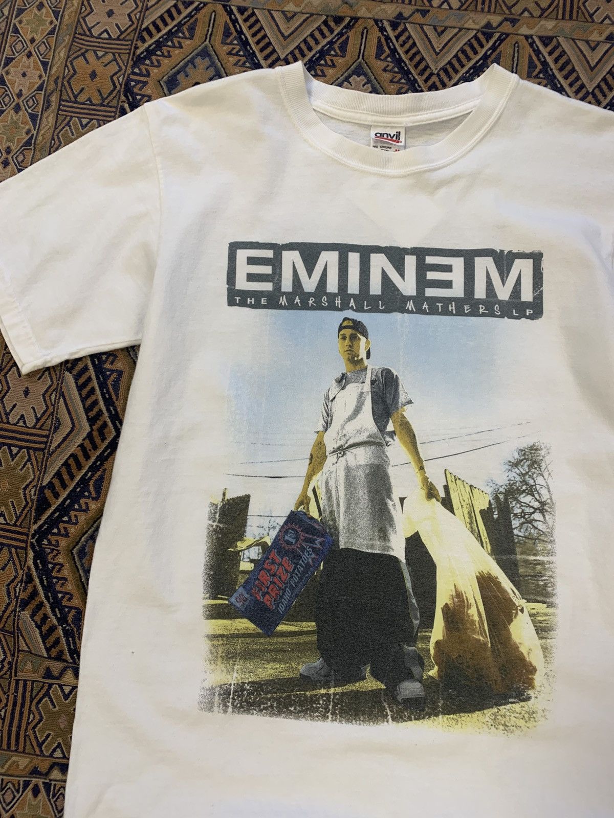 Vintage Vintage Emenim The Marshal Mathers EP T Shirt Size US M / EU 48-50 / 2 - 3 Thumbnail