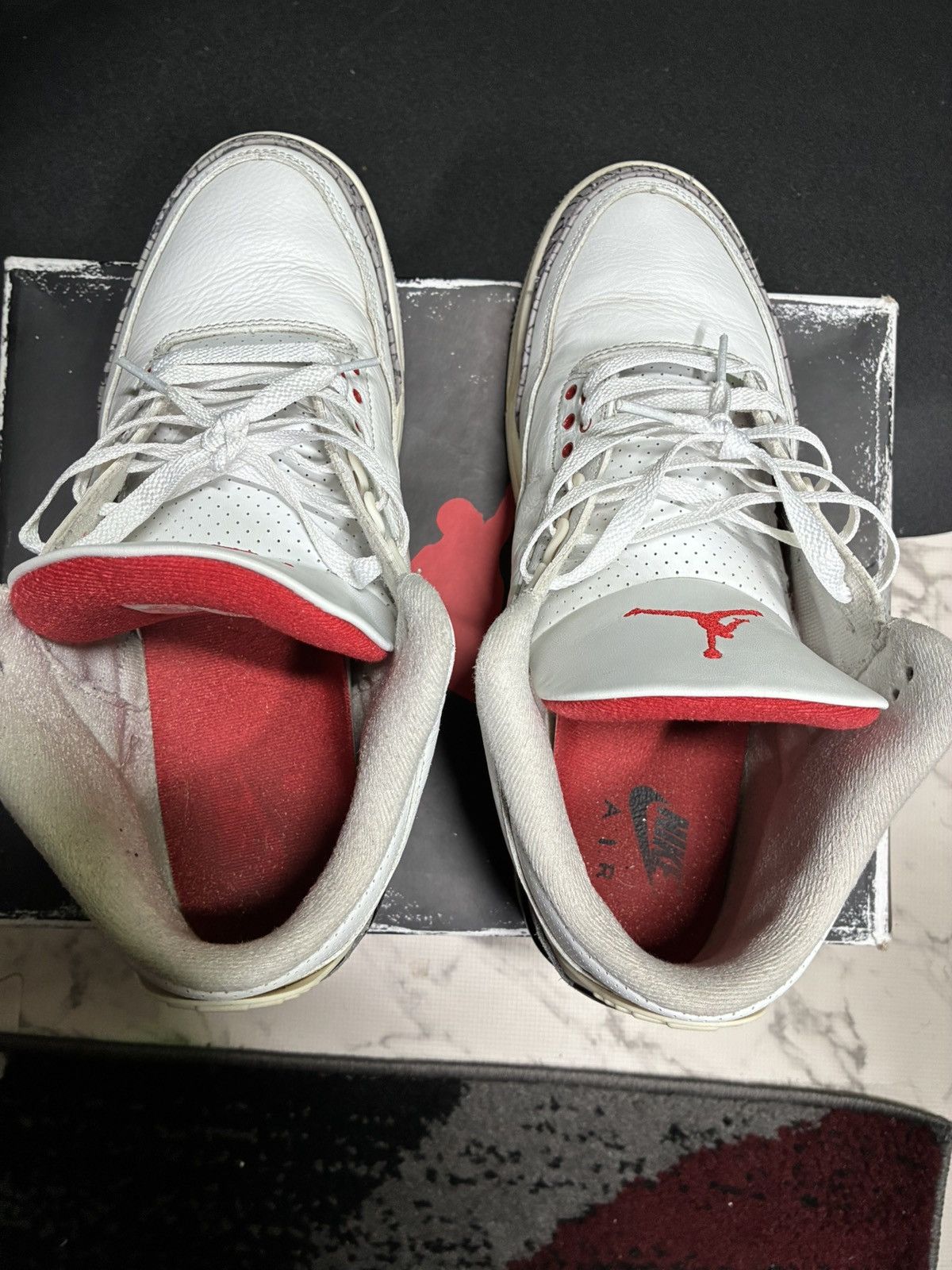 Jordan Brand Jordan 3 retro white cement Reimagined 11.5 Size US 11.5 / EU 44-45 - 6 Thumbnail