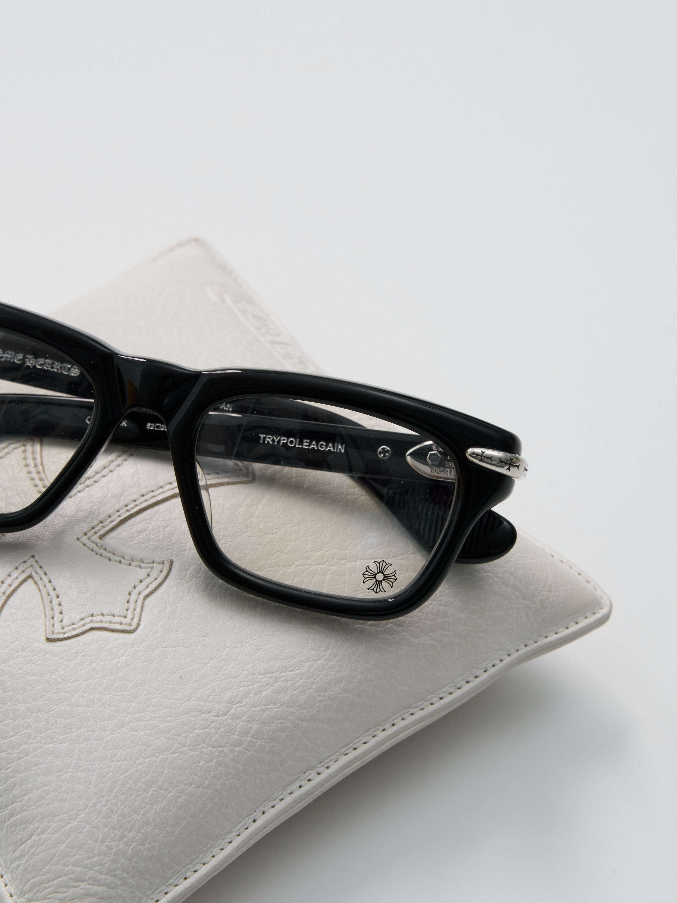 Chrome Hearts CHROME HEARTS TRYPOLEAGAIN BLACK Size ONE SIZE - 3 Thumbnail