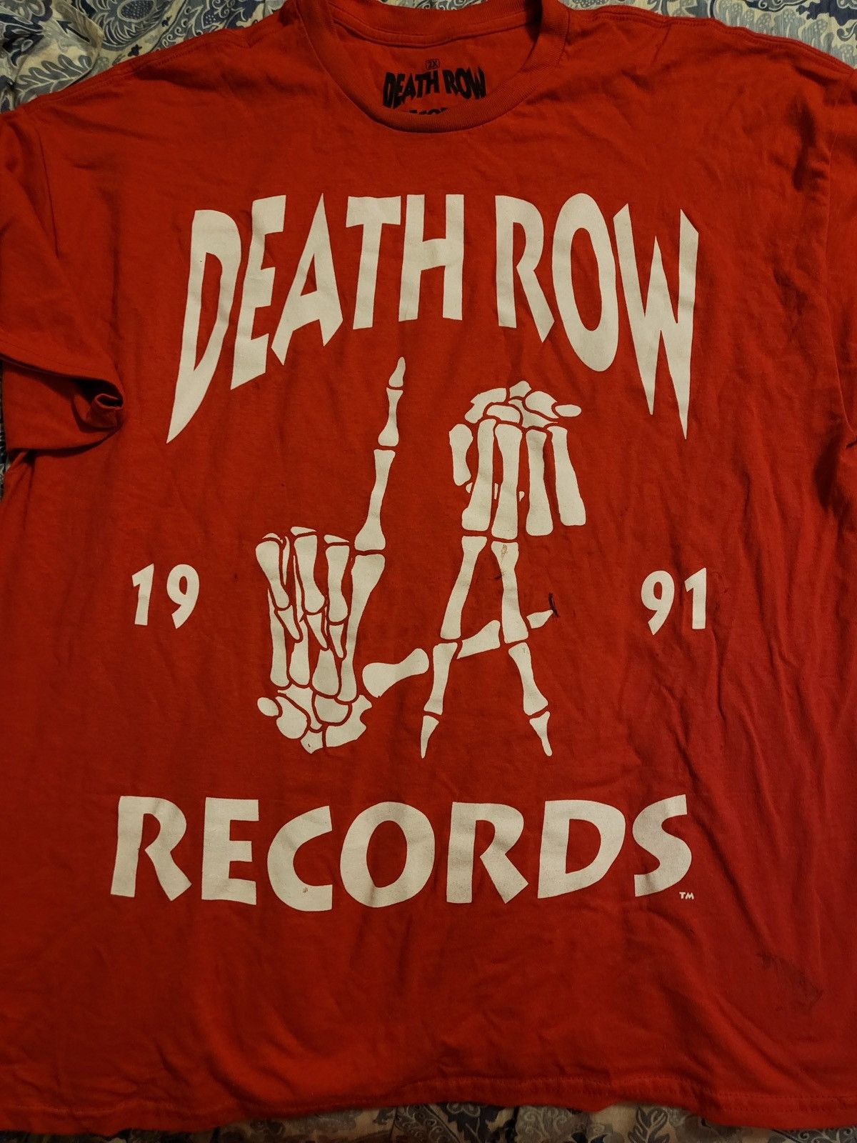 Band Tees Death Row Records T-Shirt Size US XXL / EU 58 / 5 - 1 Thumbnail