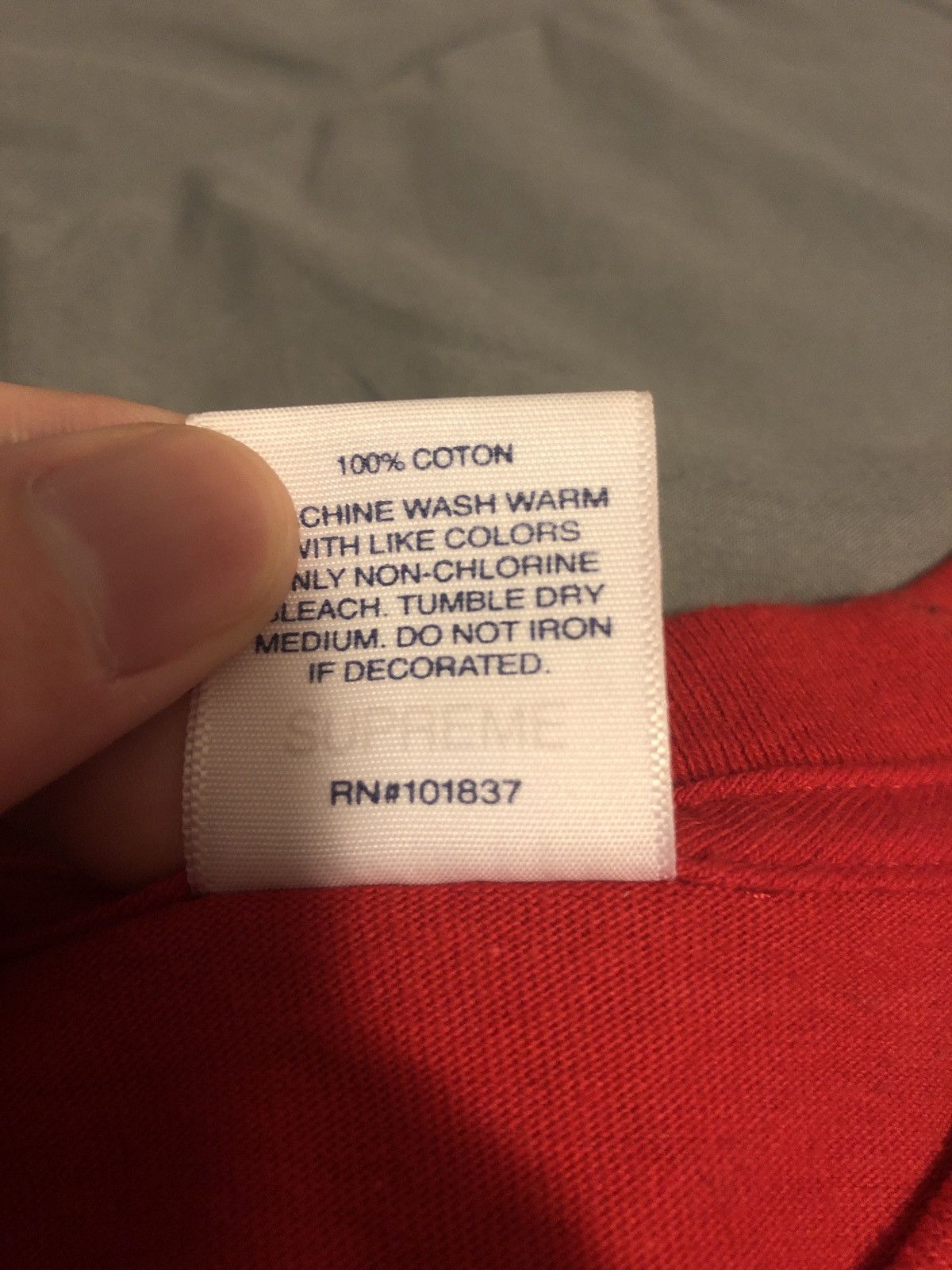 Supreme Supreme Rocks Tee Size US M / EU 48-50 / 2 - 4 Thumbnail