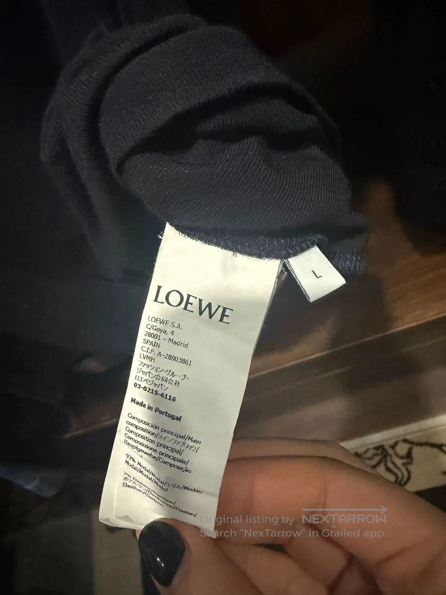 Loewe LOEWE 2024 Classic Undershirt L. Size US L / EU 52-54 / 3 - 4 Thumbnail