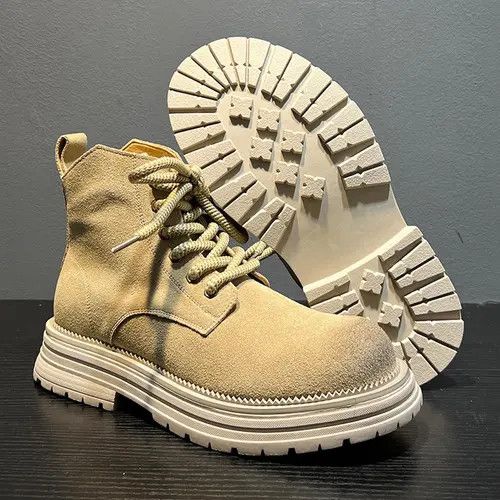 Other Stylish Suede Ankle Boots with Chunky Sole Size US 12 / EU 45 - 5 Thumbnail