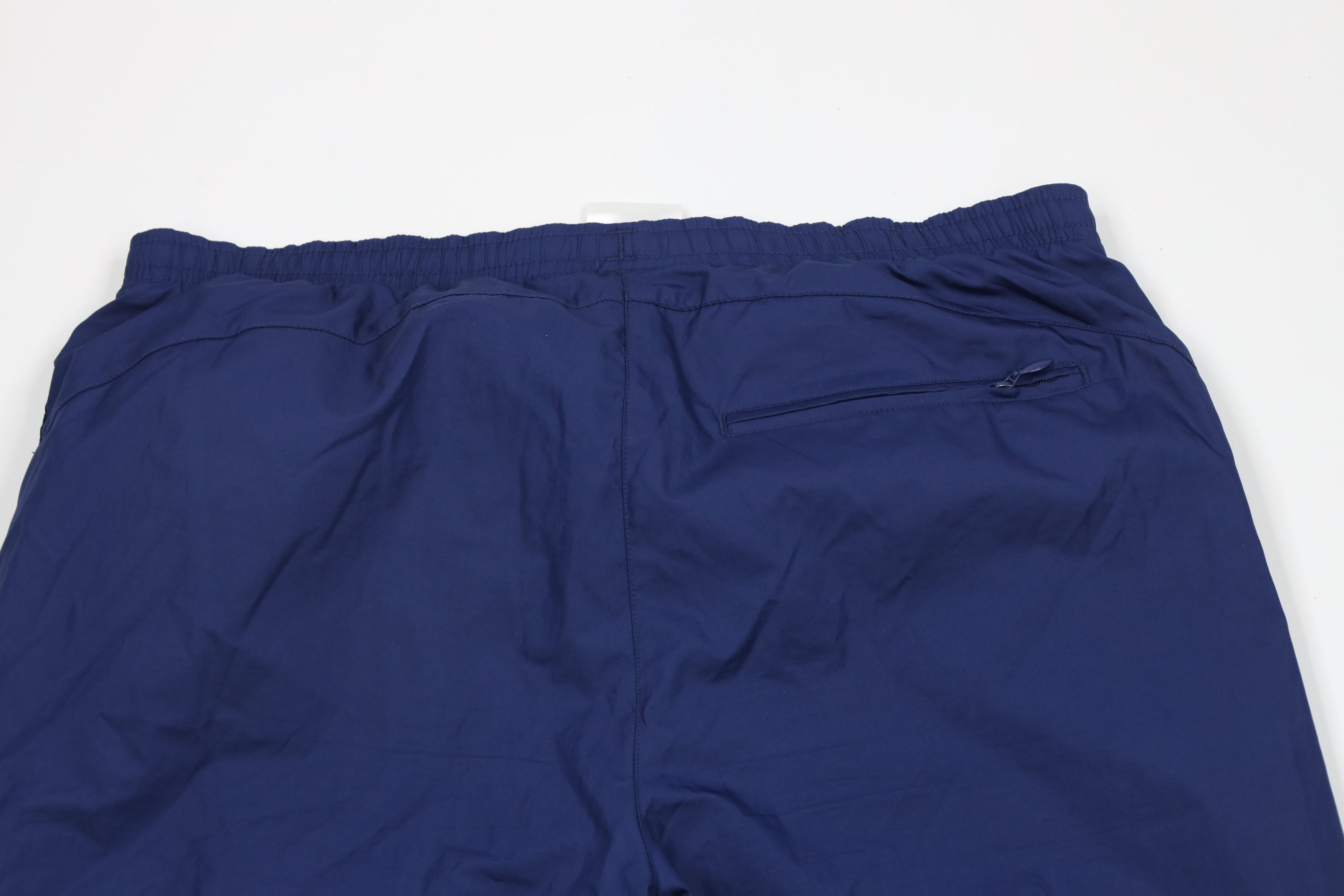 Adidas × Vintage Vintage Y2K 2003 Adidas Lined Flared Wide Leg Pants Blue Size 33" - 8 Thumbnail
