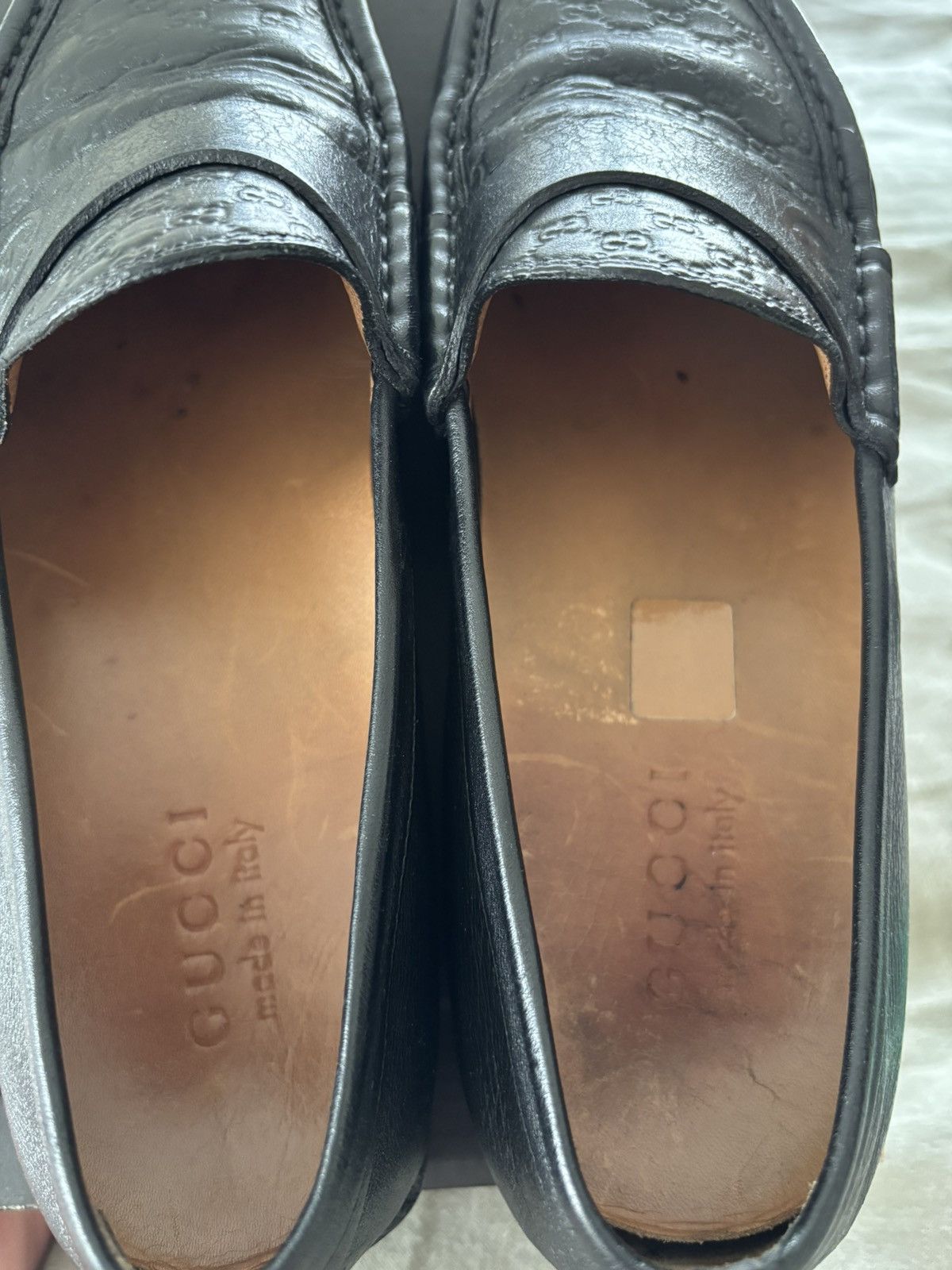 Gucci Gucci Microguccissima leather loafers Size US 9 / EU 42 - 6 Thumbnail