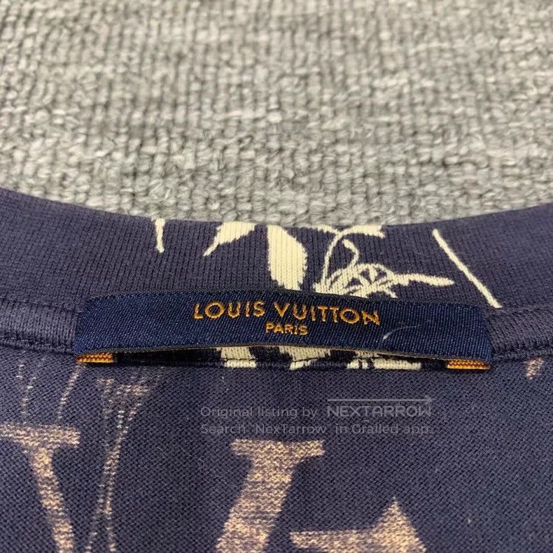 Louis Vuitton Louis Vuitton Dark blue wheat-ear short sleeve Size US L / EU 52-54 / 3 - 6 Thumbnail