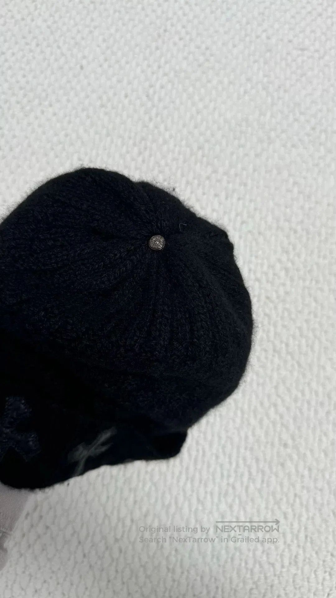 Chrome Hearts chrome hearts black cross cashmere beanie. Size ONE SIZE - 3 Thumbnail