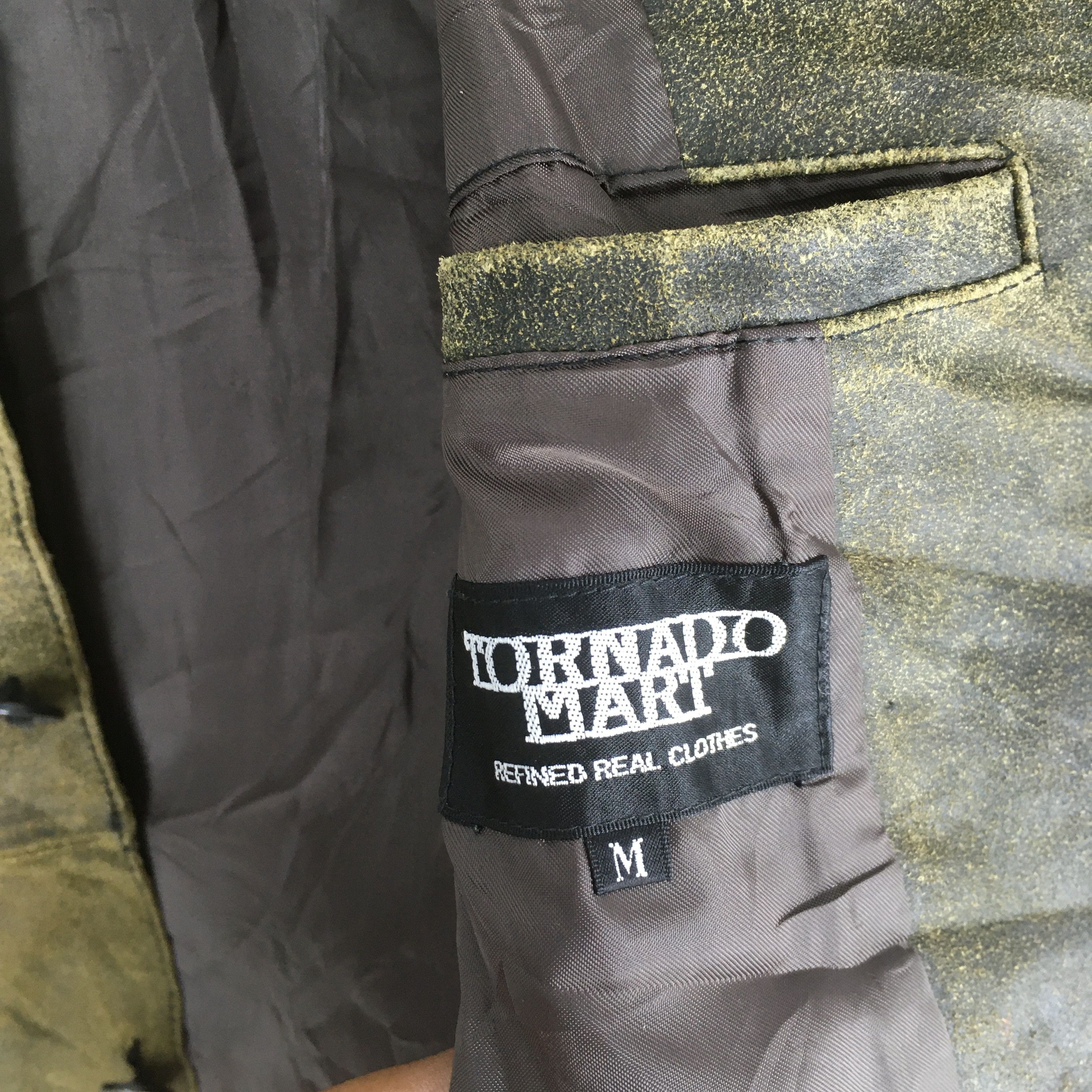 Tornado Mart Vintage Tornado Mart Cowhide Leather Blazer Jacket M Size US M / EU 48-50 / 2 - 5 Thumbnail
