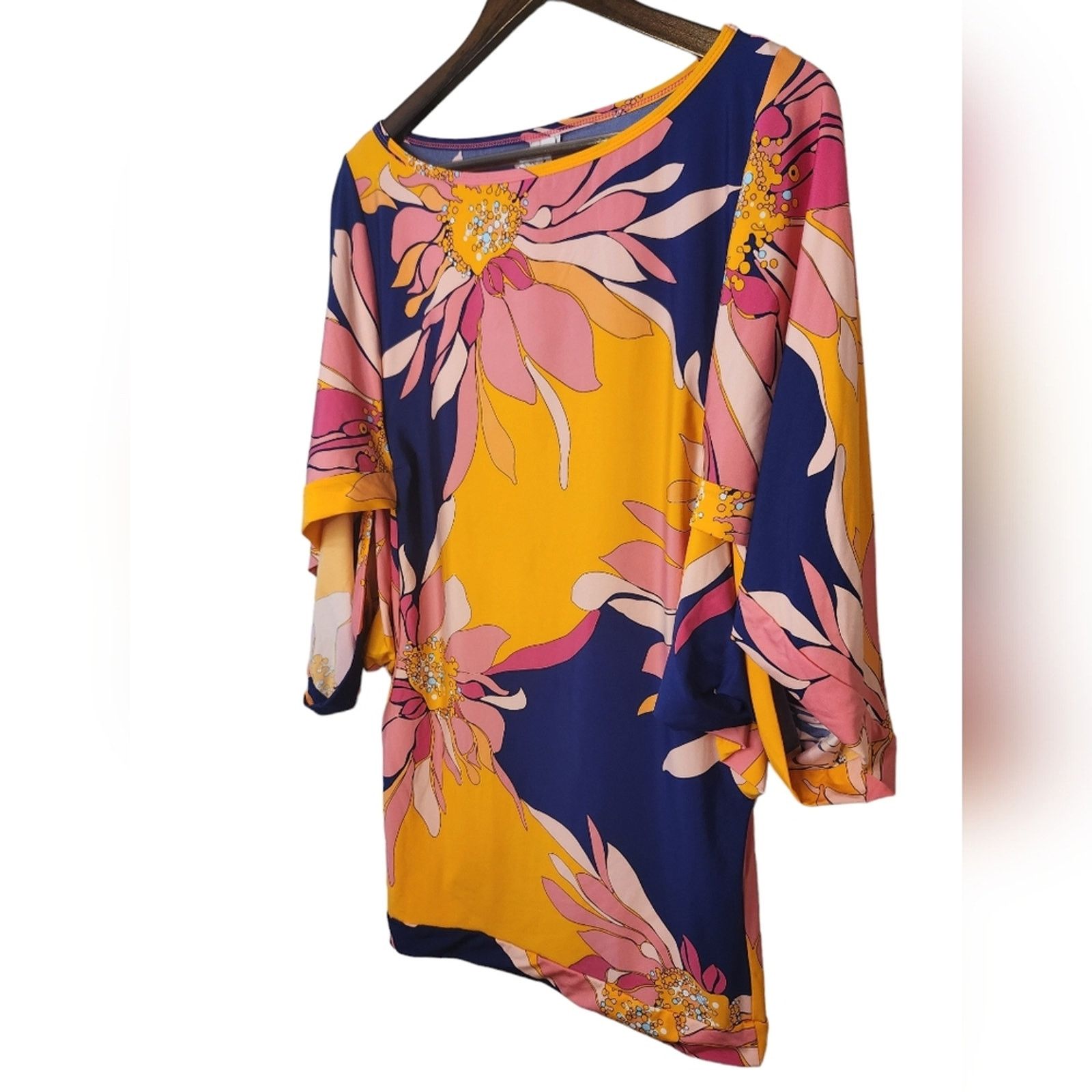 Trina Turk Trina Turk breeze swim tunic dress Floral print medium Size M / US 6-8 / IT 42-44 - 7 Thumbnail