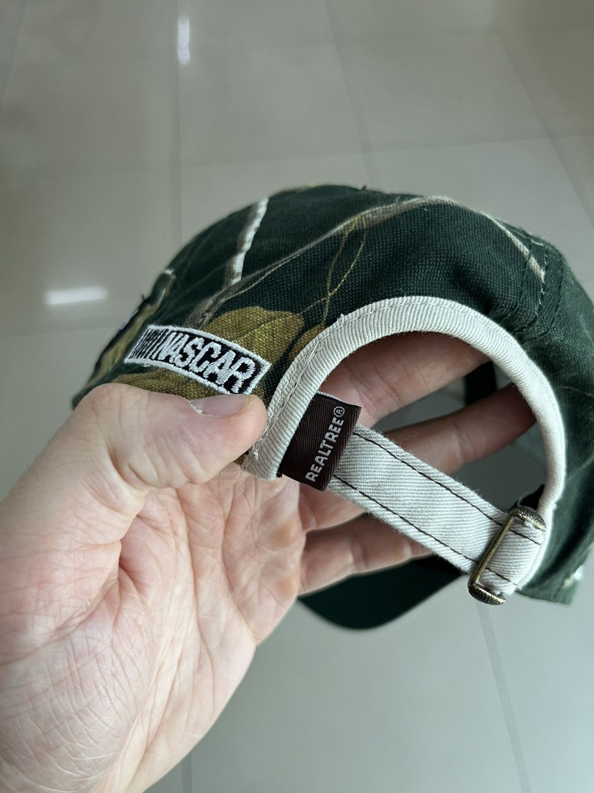 NASCAR NASCAR REALTREE #88 DISTRESSED HAT CAP Y2K Size ONE SIZE - 4 Thumbnail
