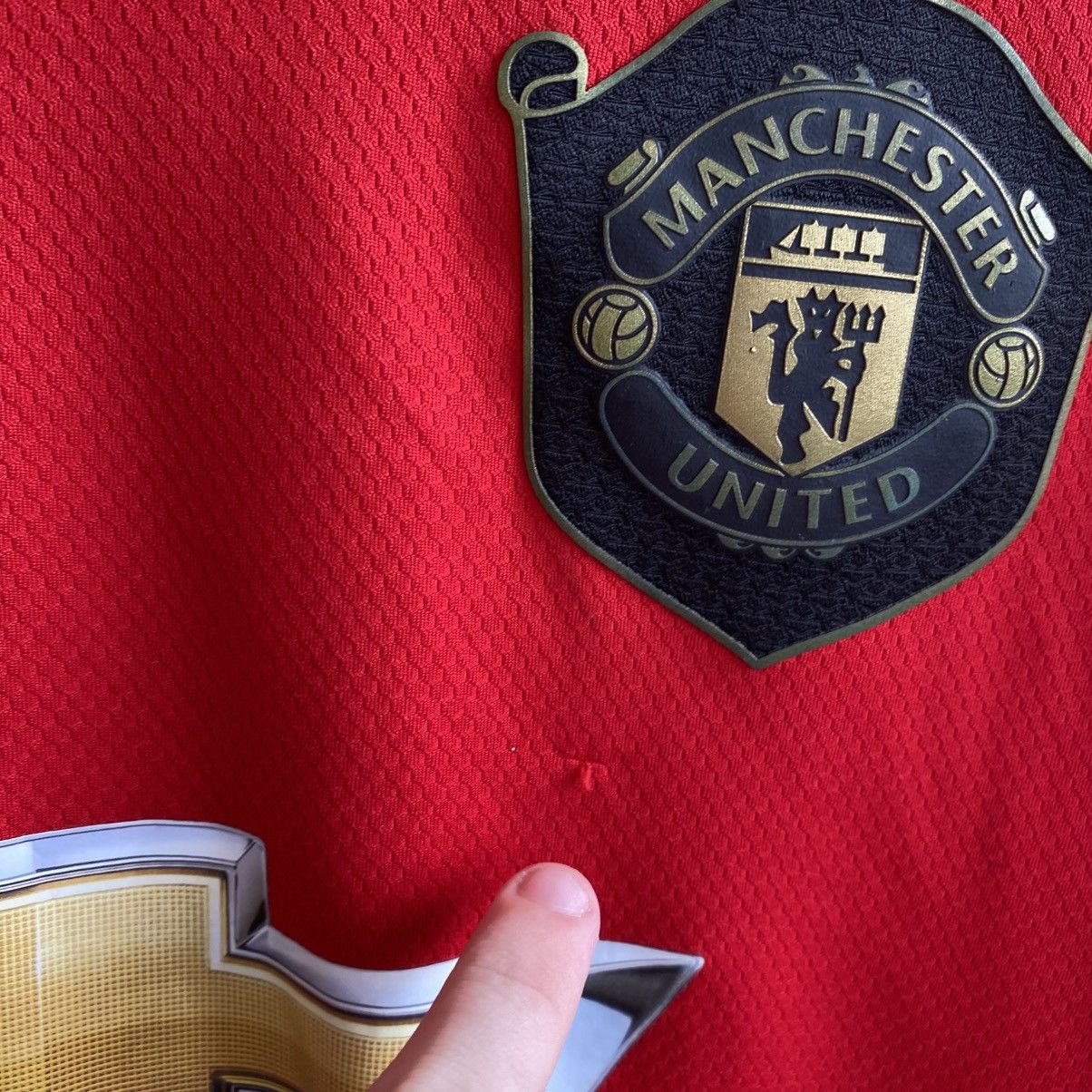 Adidas Mens Adidas Manchester United Chevrolet Logo soccer jersey Size US L / EU 52-54 / 3 - 6 Thumbnail
