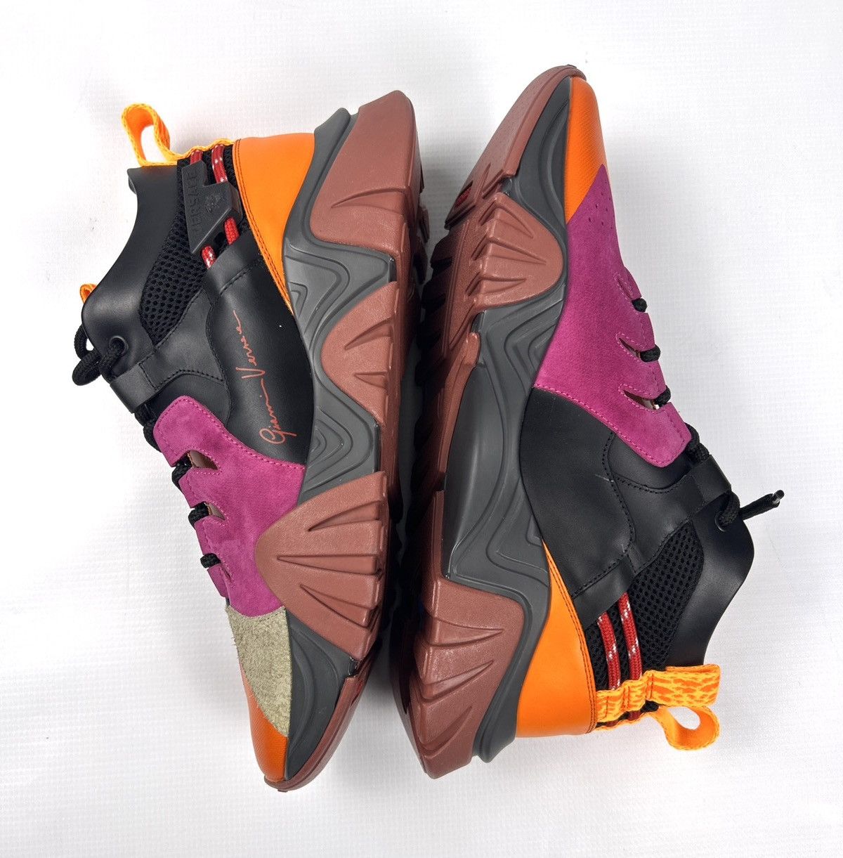 Versace Versace Squalo Sneakers EU44/US11 Multicolor Made in Italy Size US 11 / EU 44 - 5 Thumbnail