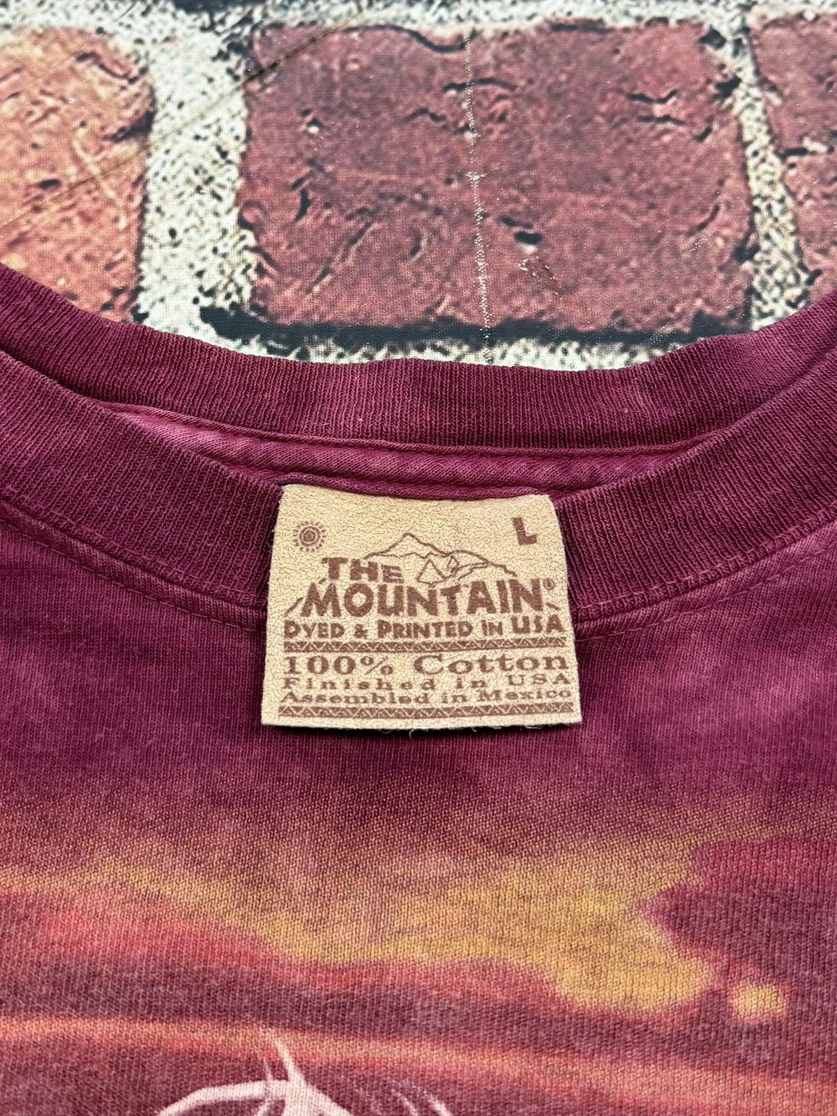 The Mountain The Mountain Horse T-Shirt Y2K Art Tie Dye 2007 Kim McElroy Size US L / EU 52-54 / 3 - 6 Thumbnail