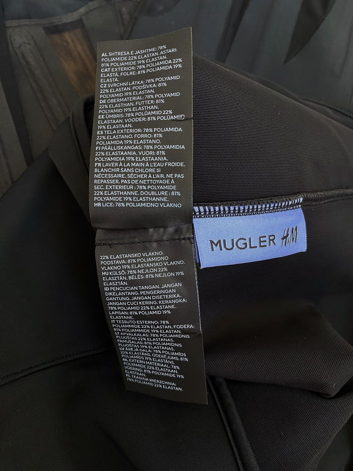 H&M Mugler x H&M Corset-style Mini Dress Size S / US 4 / IT 40 - 21 Thumbnail