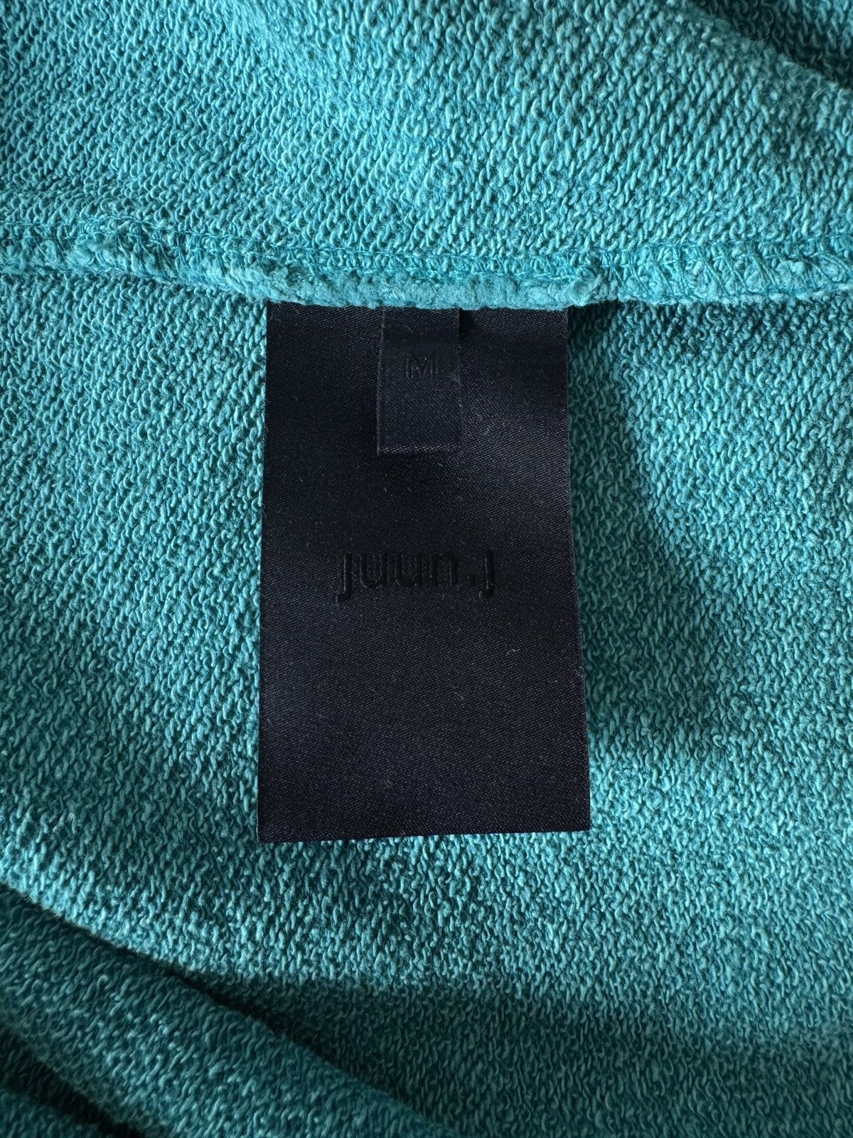 Juun.J 🔥🔥 Juun.J Blue Garment Dyed Sweatshirt Size US M / EU 48-50 / 2 - 5 Thumbnail