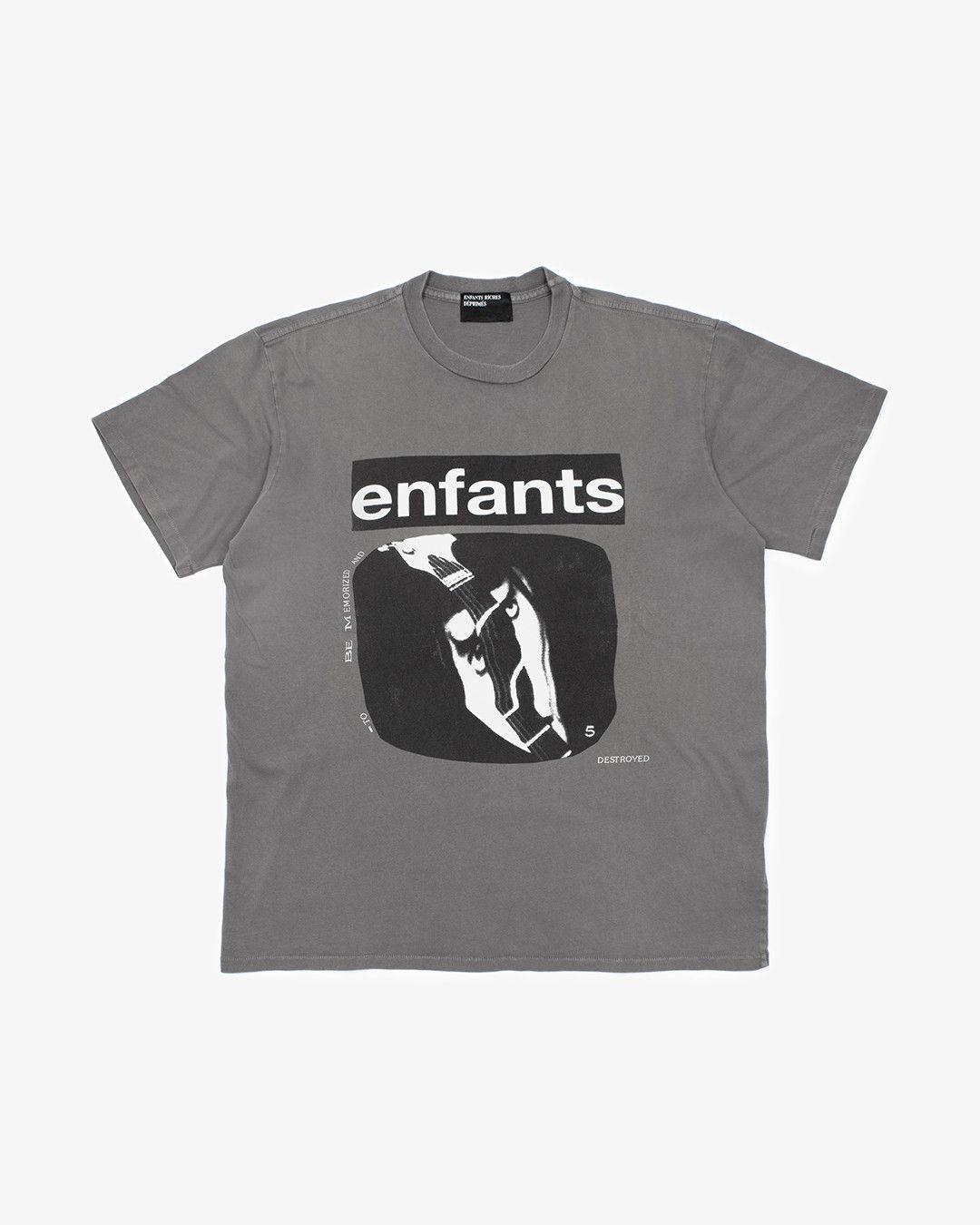 Enfants Riches Deprimes ENFANTS RICHES DEPRIMES MEMORIZED AND DESTROYED TEE Size US L / EU 52-54 / 3 - 1 Thumbnail