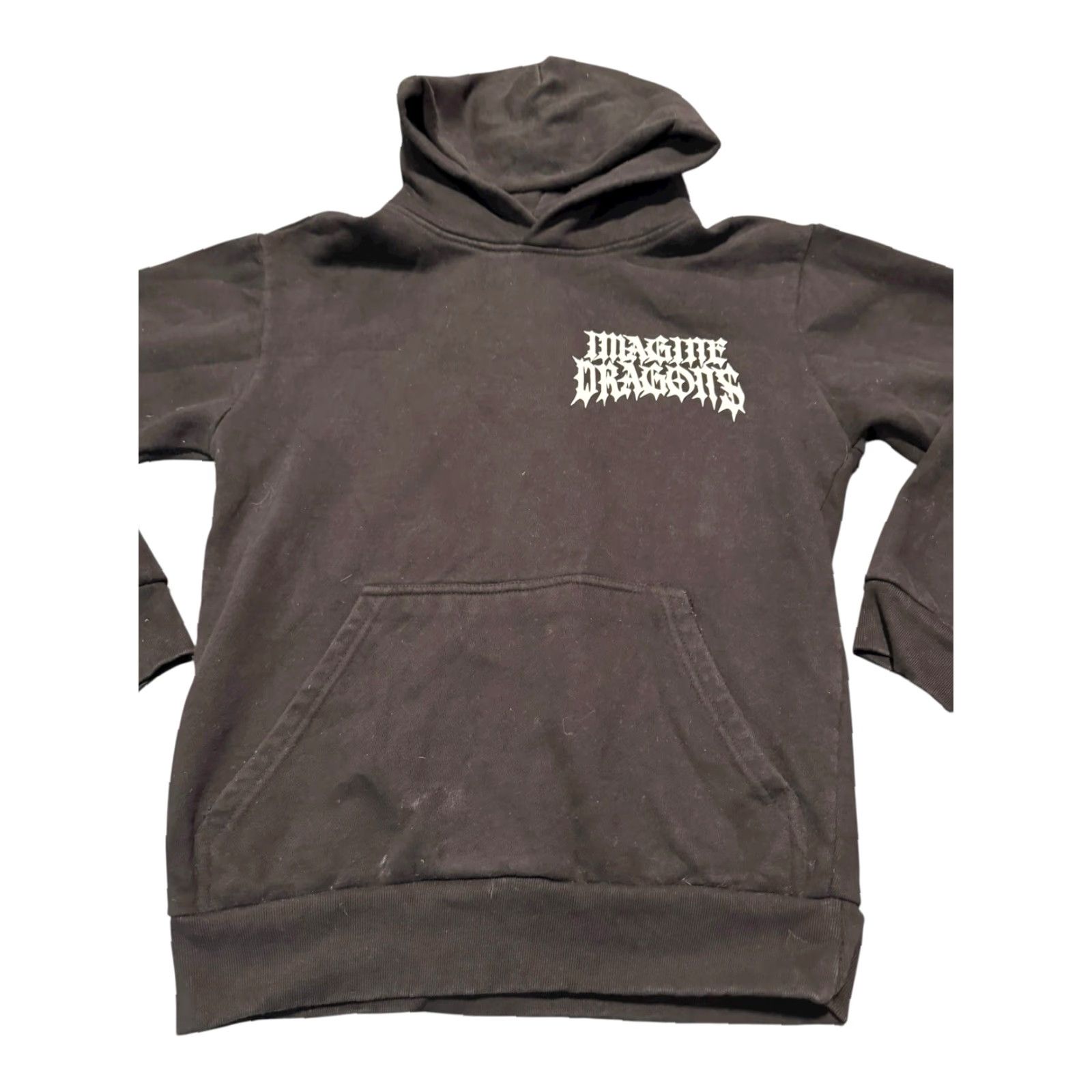 Vintage Authentic Imagine Dragons Hoodie Mens Small Black Loom World Official Tour 2024 Size US S / EU 44-46 / 1 - 6 Thumbnail