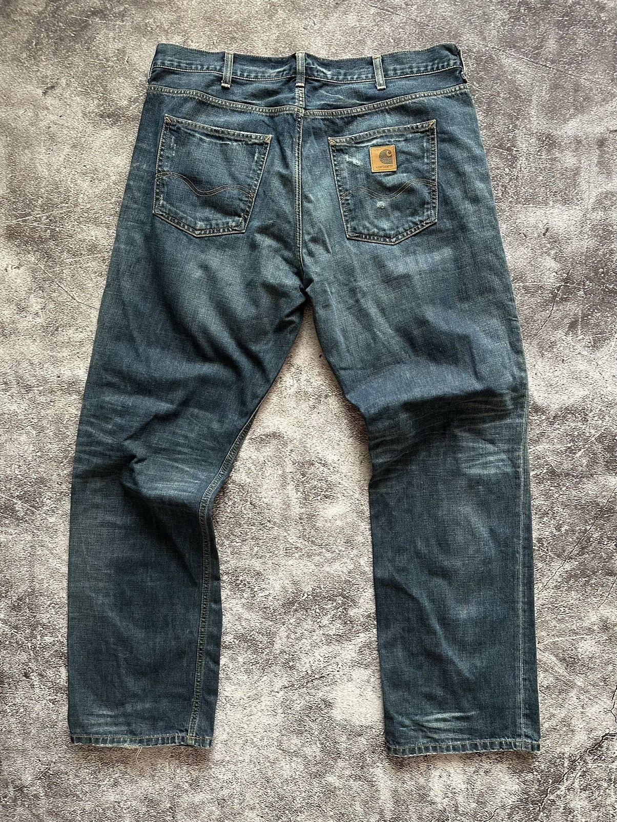 Carhartt Vintage carhartt jeans baggy Size US 38 / EU 54 - 1 Thumbnail