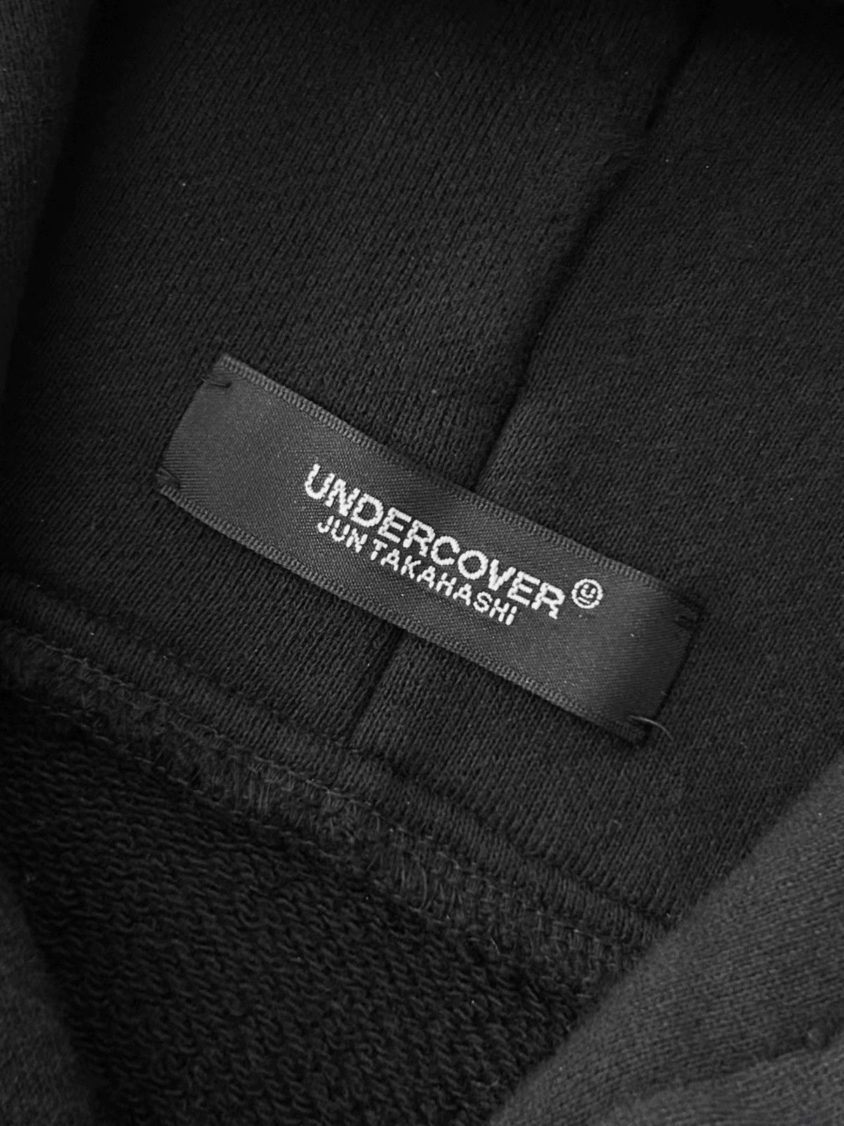 Undercover UNDERCOVER JUN TAKAHASHI Embrd Hoodie Black 5 Size US XXL / EU 58 / 5 - 5 Thumbnail