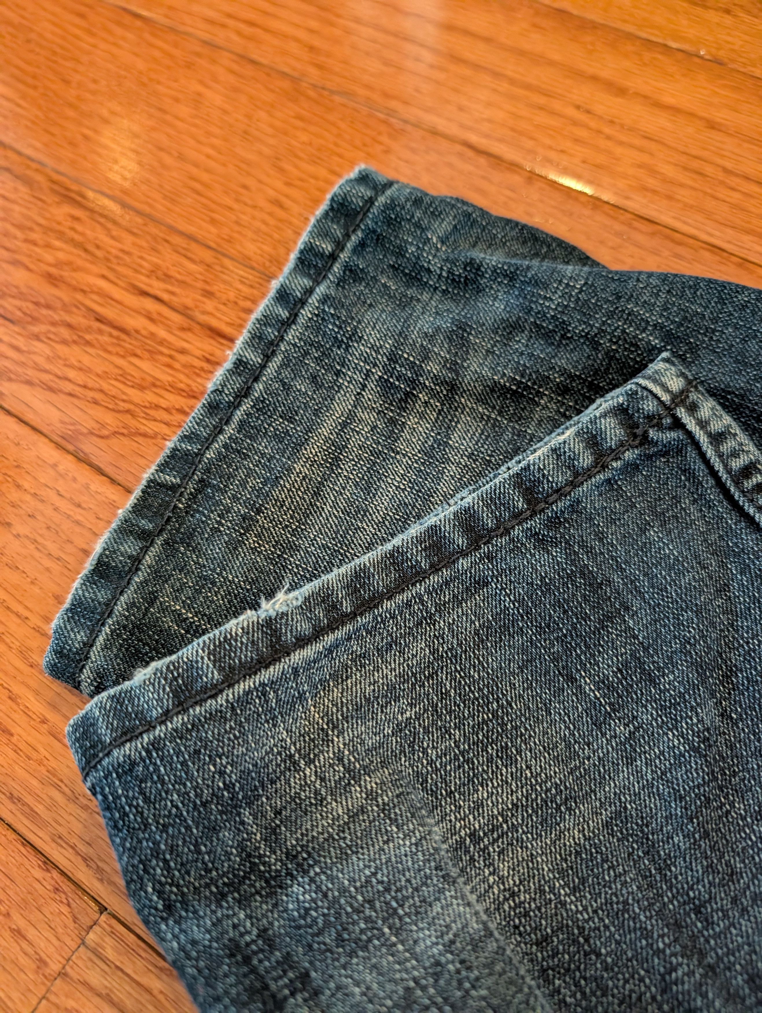 Levi's Levi's 511 Mens Skinny Fit Dark Wash Jeans 32x30 Fading Size US 32 / EU 48 - 10 Thumbnail