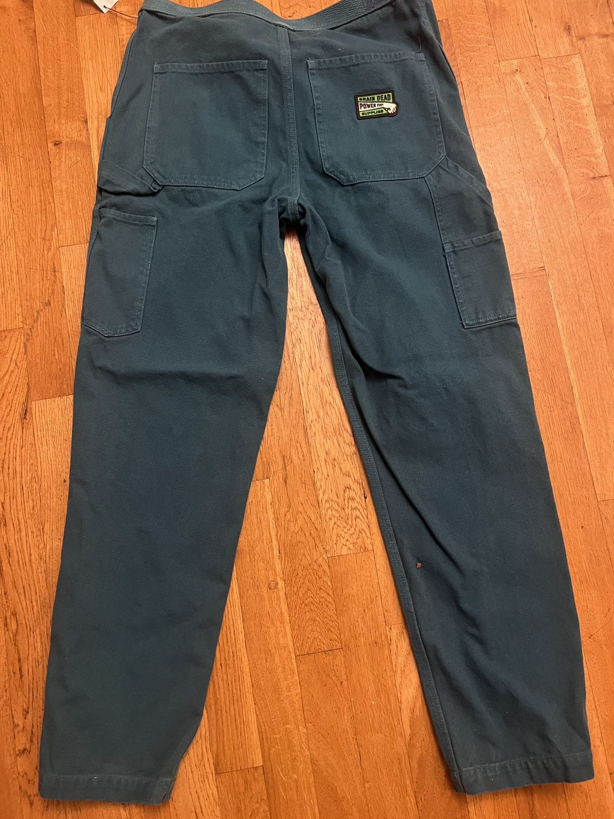 Brain Dead Brain Dead power fist carpenter pants teal Size US 32 / EU 48 - 3 Thumbnail