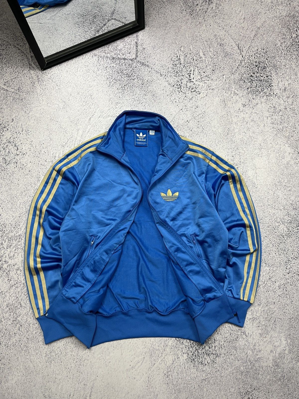 Adidas Vintage 00’s Adidas Firebird Track Top Jacket Y2k Rare Hype Size US S / EU 44-46 / 1 - 6 Thumbnail