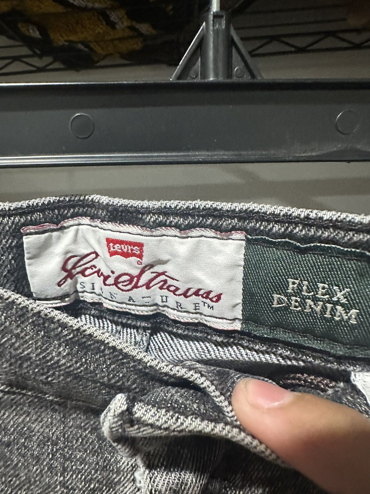Levi's levi grey baggy denim Size 30" / US 8 / IT 44 - 3 Thumbnail