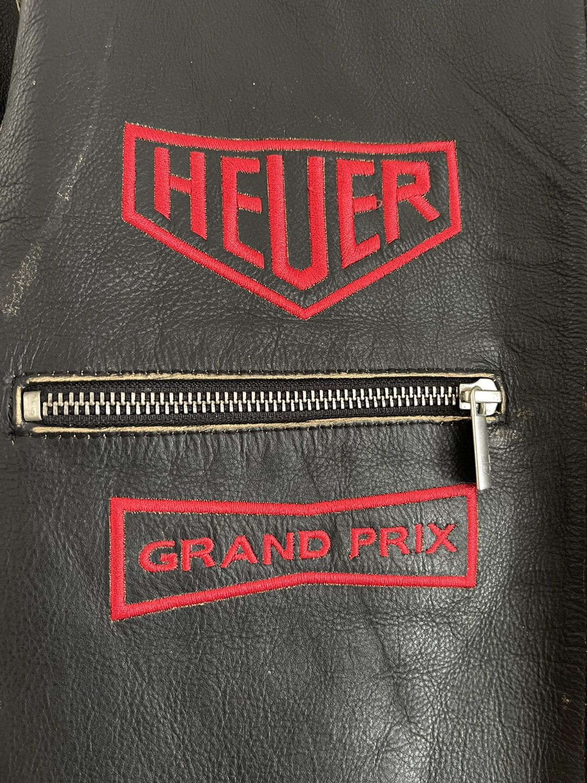 Tag Heuer Tag Heuer Black Leather Steve Mcqueen Jacket by Dakota Size US S / EU 44-46 / 1 - 4 Thumbnail