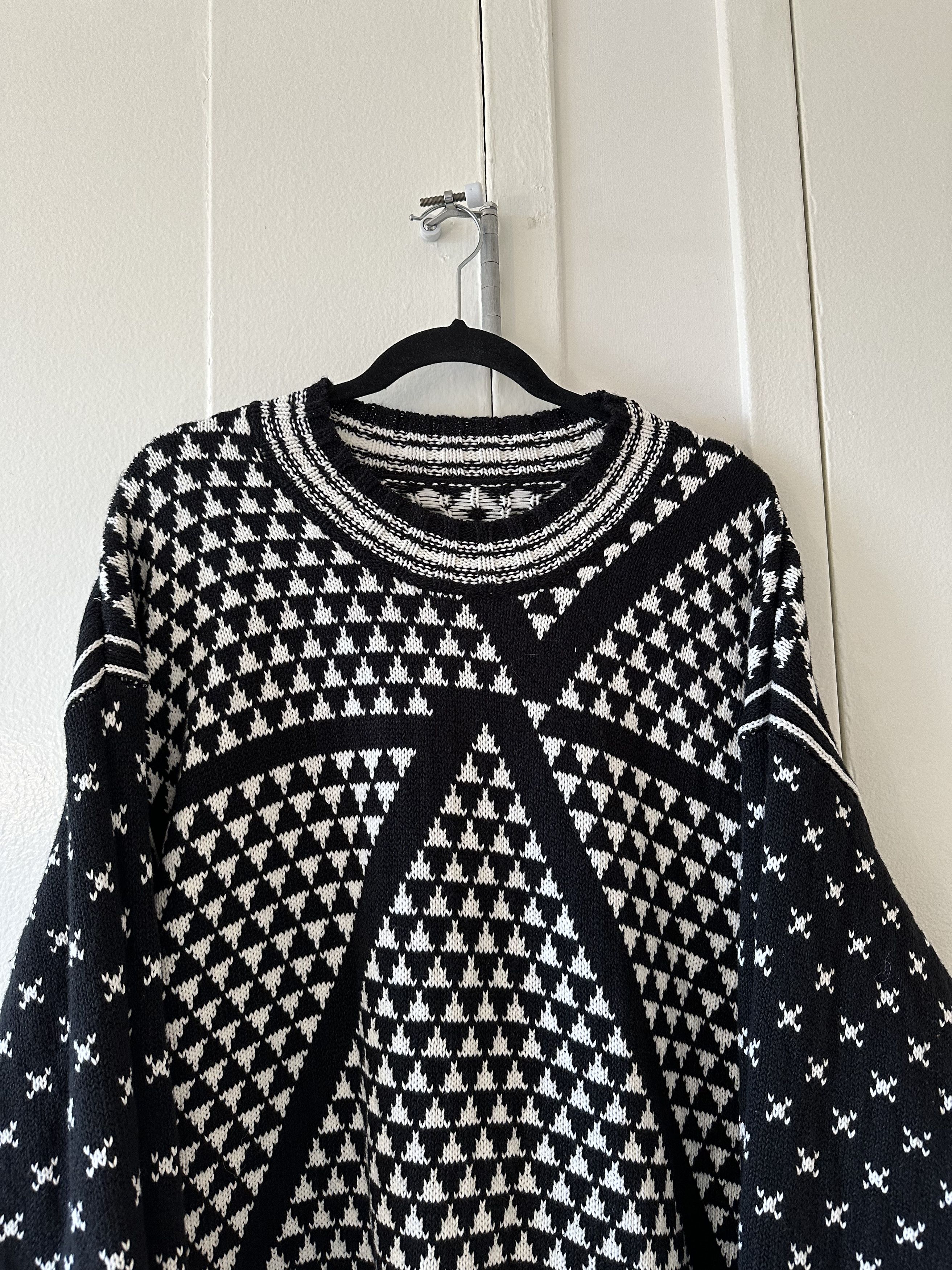 Maison Margiela Maison Margiela Jacquard Knit Sweater Size US XXL / EU 58 / 5 - 2 Thumbnail