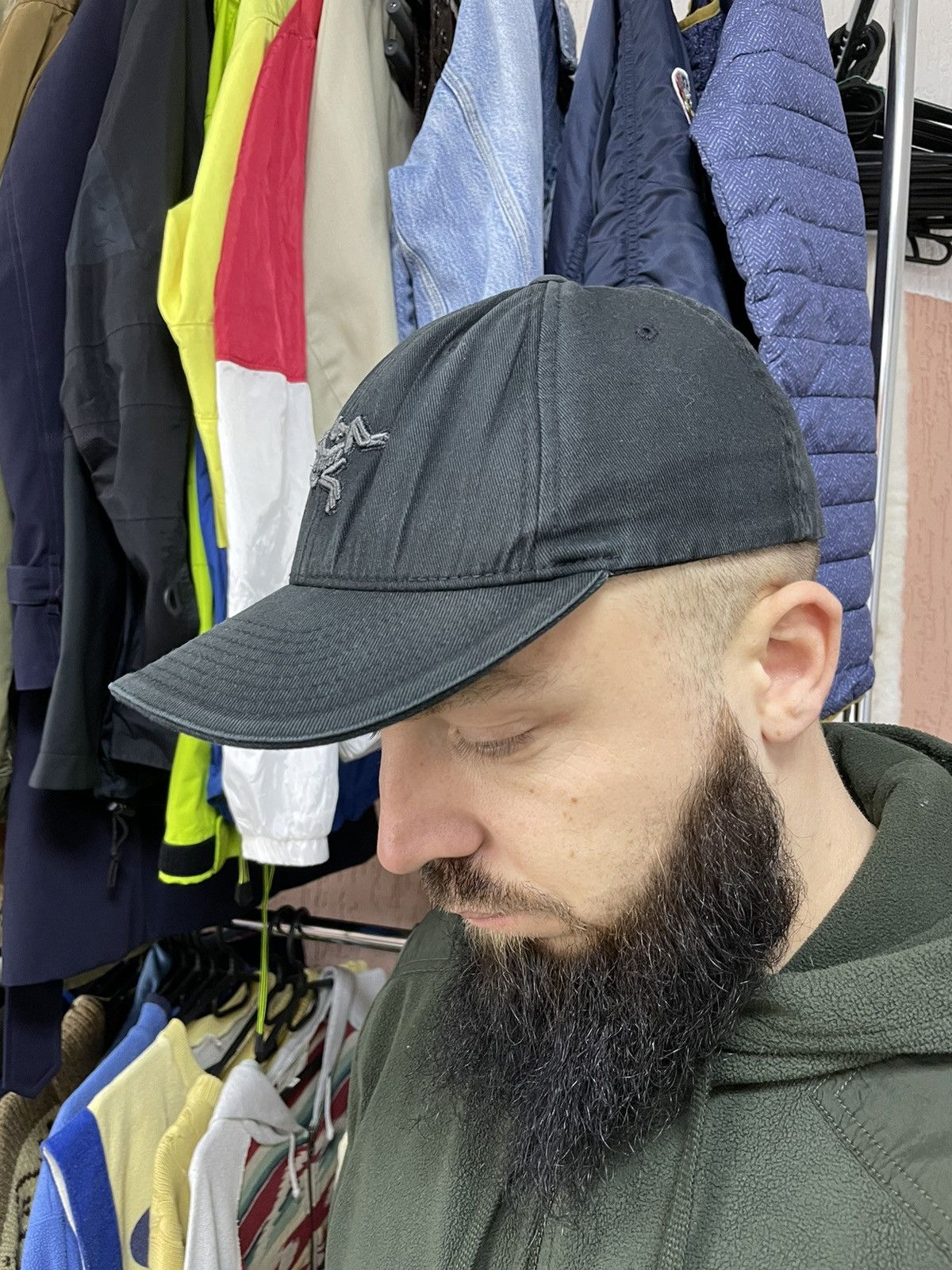 Arc'teryx × Vintage Vintage Arc’teryx Logo Cap Snapback Gorpcore Size ONE SIZE - 13 Thumbnail