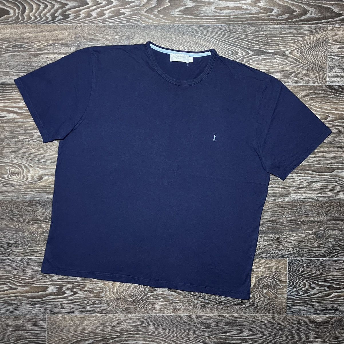 Vintage YSL Yves Saint Laurent Monogram Shirt Size L