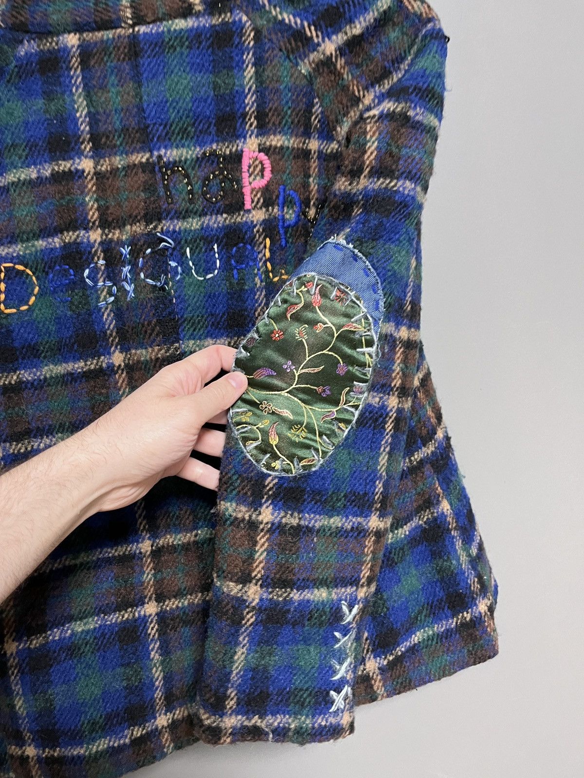 Desigual Desigual Hobo Style Wool Boho Jacket Size L / US 10 / IT 46 - 22 Thumbnail