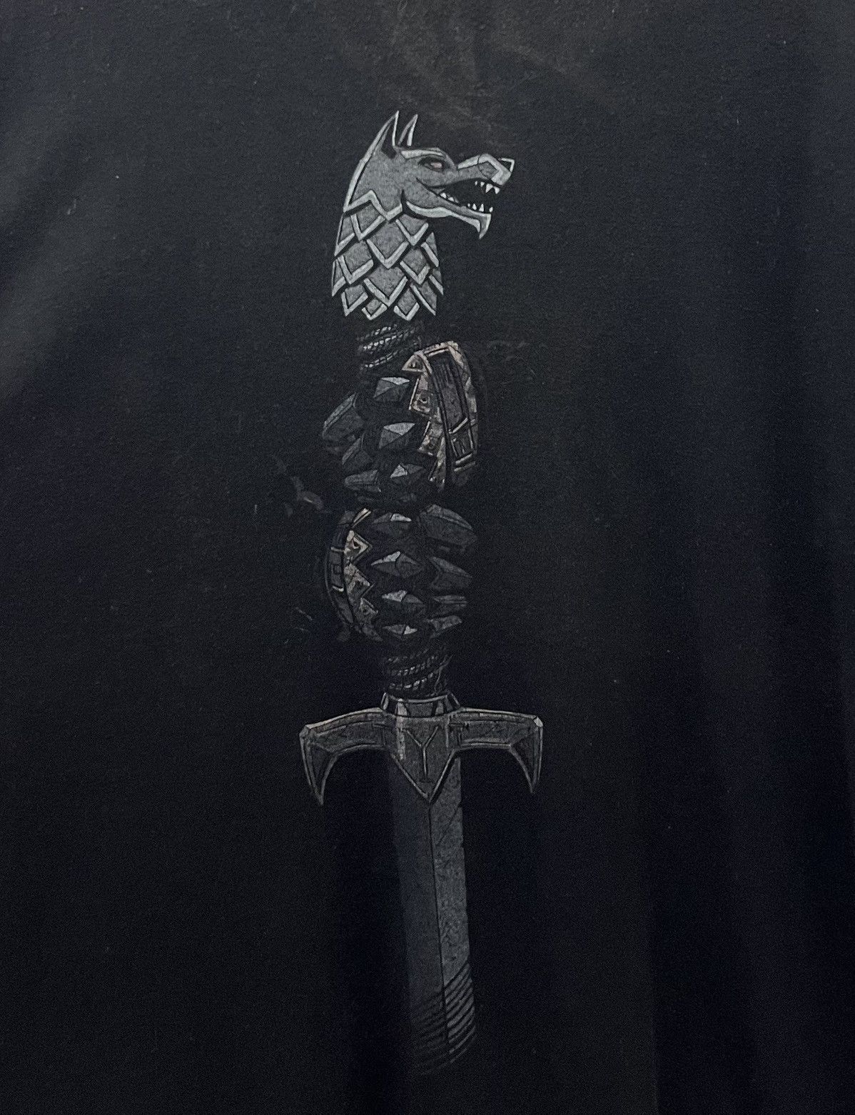 Tultex × Vintage VINTAGE TULTEX TYT SWORD IN THE DARKNESS SHIRT Size US XL / EU 56 / 4 - 3 Thumbnail