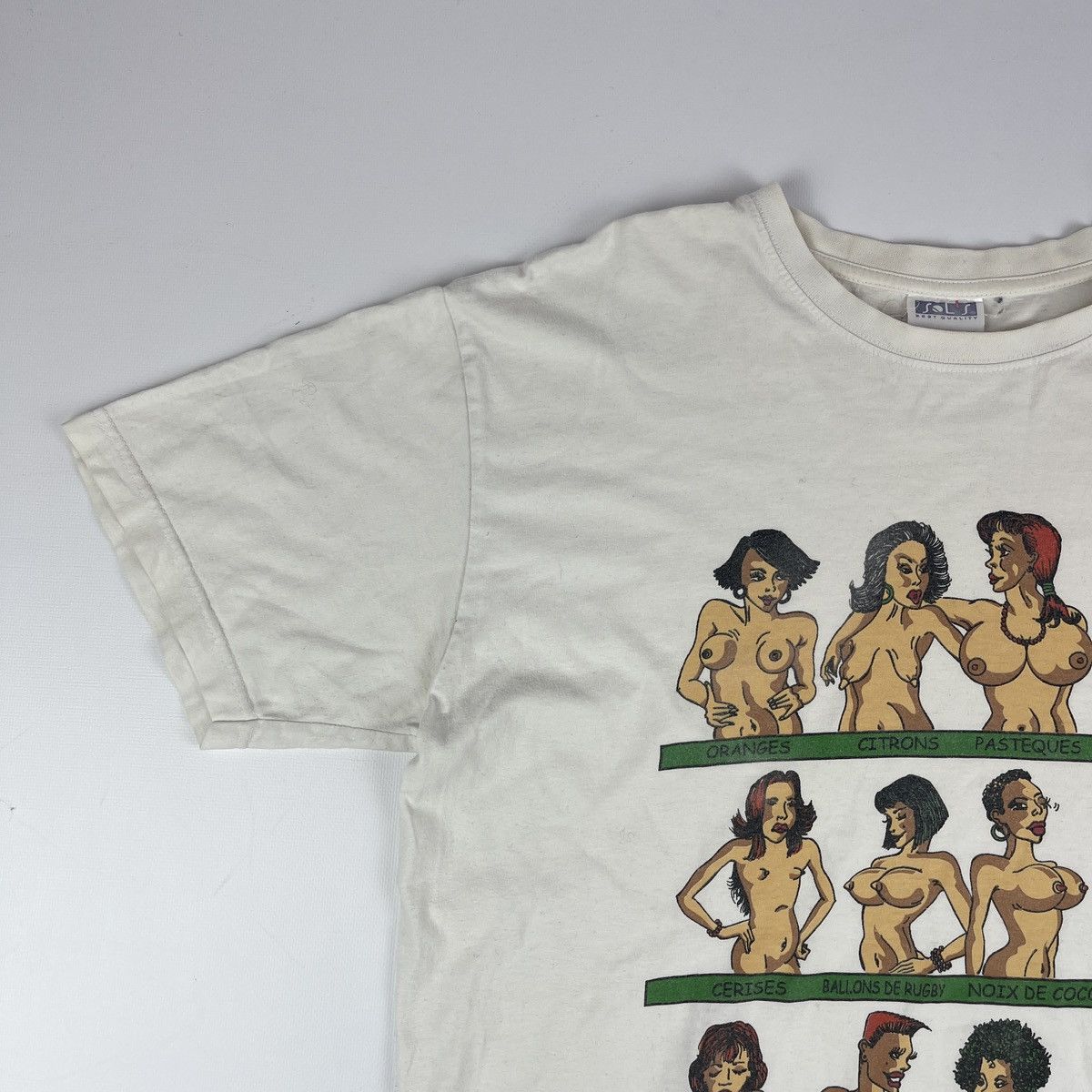 Vintage Vintage Boobs T Shirt Size US XL / EU 56 / 4 - 5 Thumbnail