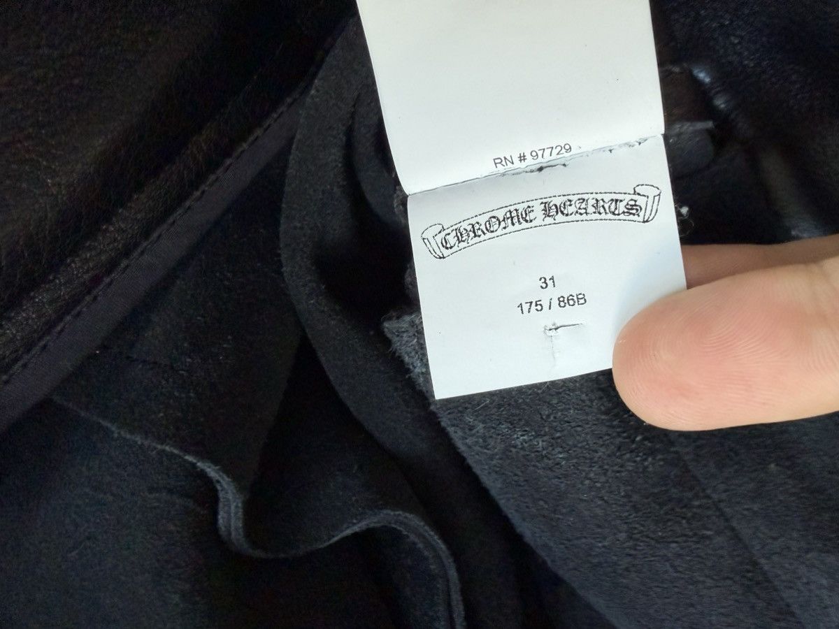 Chrome Hearts Chrome Hearts Articulated Leather Cargo Pant Baggy Devil Dog Size US 31 - 12 Thumbnail
