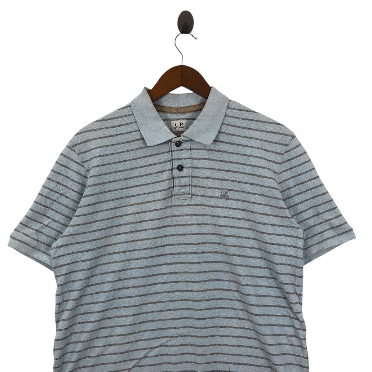 C.P. Company Vintage CP COMPANY Massimo OSTI Made in Italy Polo Shirt Size US L / EU 52-54 / 3 - 3 Thumbnail