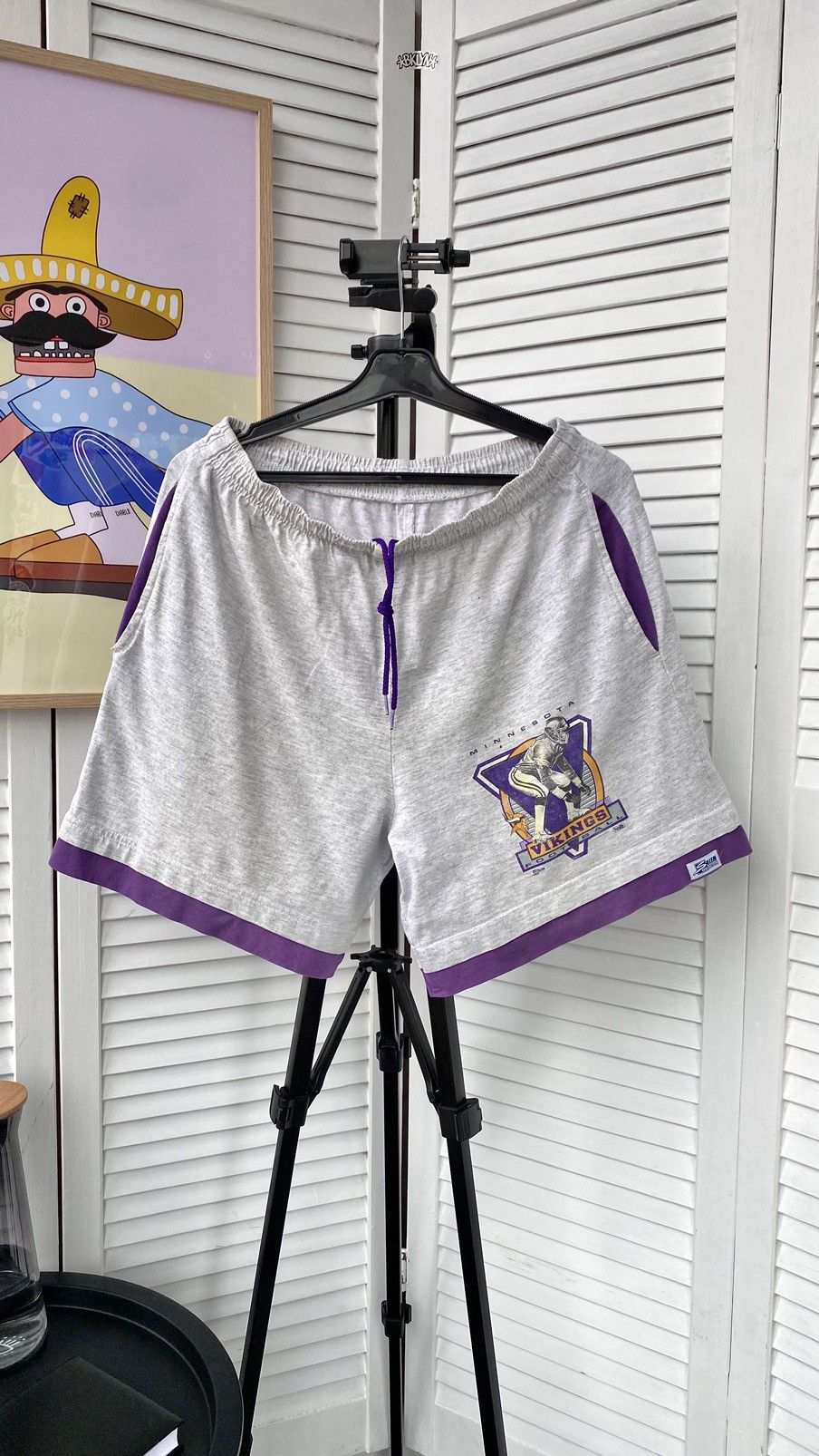 Salem Sportswear × Vintage Vintage Salem Sportswear Minnesota Vikings Football USA Size US 34 / EU 50 - 1 Thumbnail
