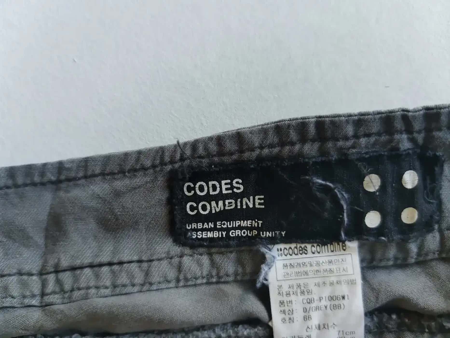 Japanese Brand Code Combine Style Design Multipocket Pants Size US 30 / EU 46 - 6 Thumbnail
