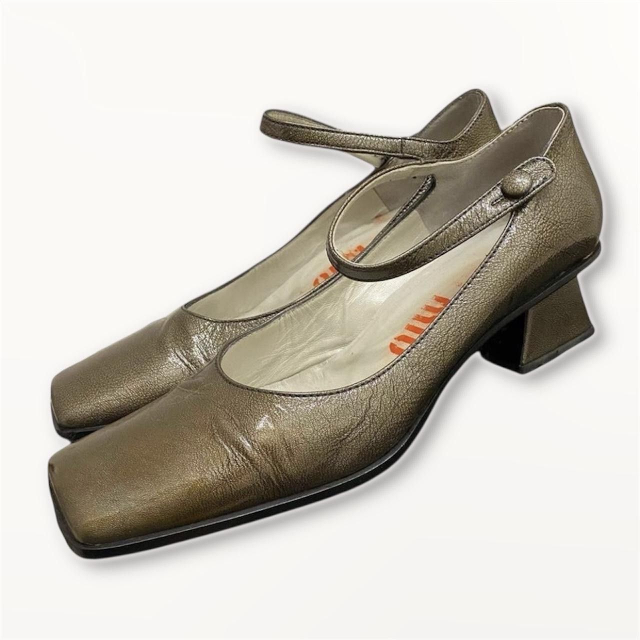 Miu Miu F/W 1998 Miu Miu Mary Jane Pumps vintage 90s runway Size US 5.5 / IT 35.5 - 1 Thumbnail