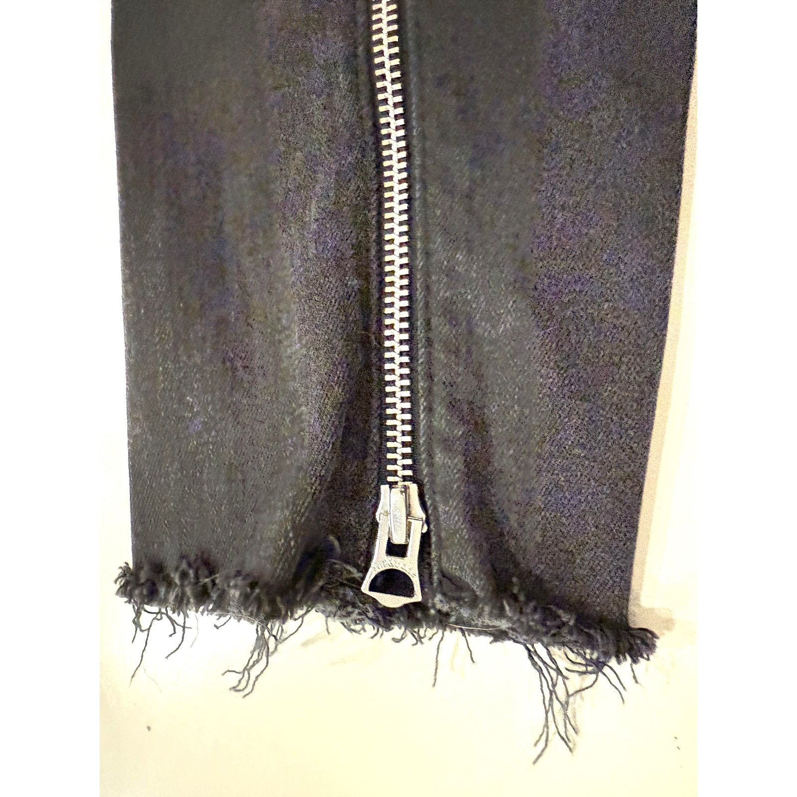 Rag & Bone Rag & Bone Jeans Womens 24 High Rise Skinny Zip Frayed Ankle Size 24" / US 00 / IT 34 - 6 Thumbnail