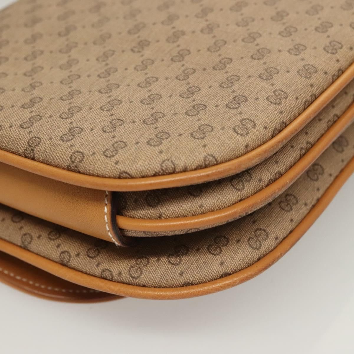 Gucci GUCCI Micro GG Supreme Shoulder Bag Pvc Beige Gold Size ONE SIZE - 12 Thumbnail