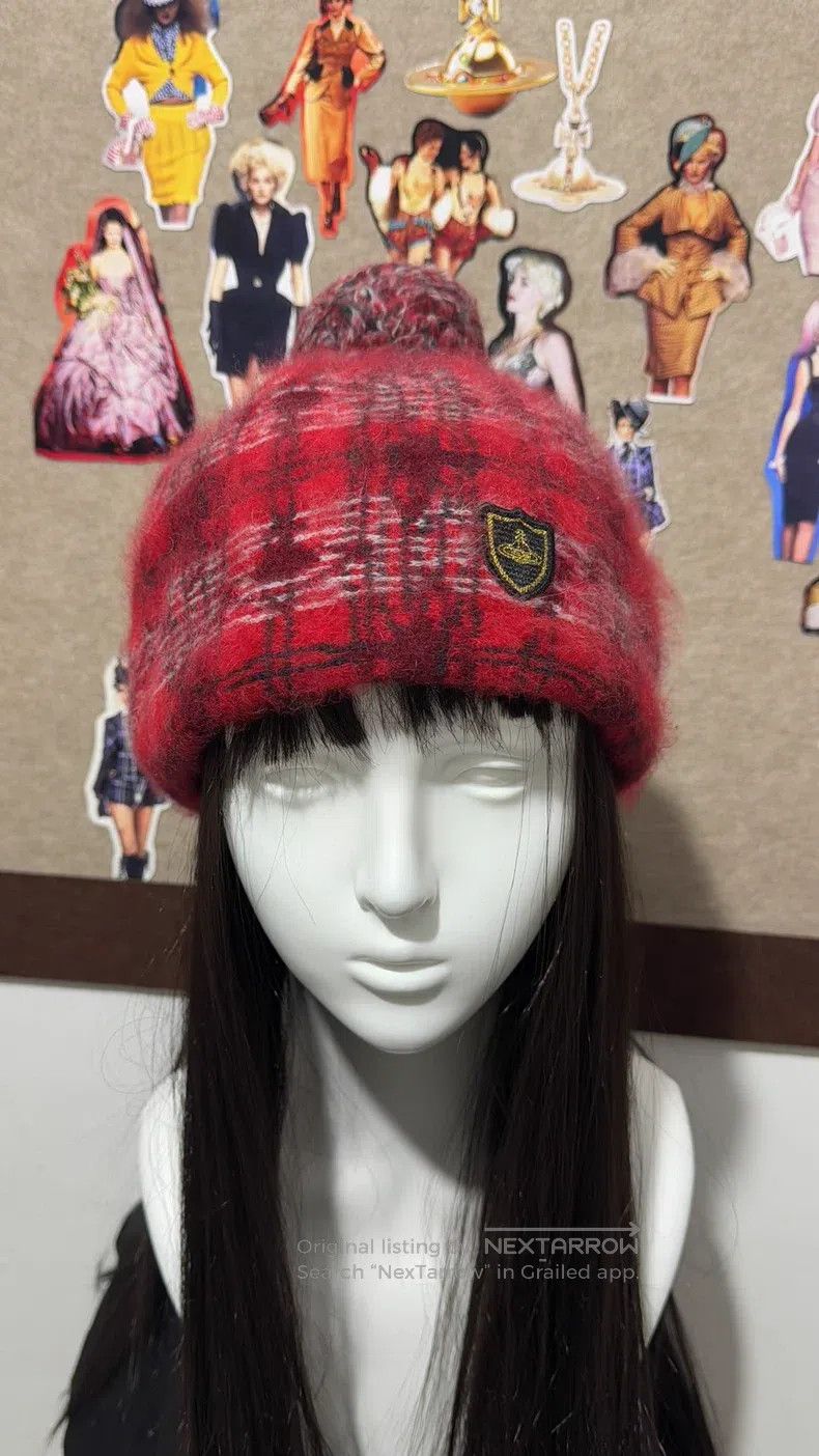 Vivienne Westwood Vivienne Westwood Vintage Red Velvet Beret with Bells Size ONE SIZE - 1 Thumbnail