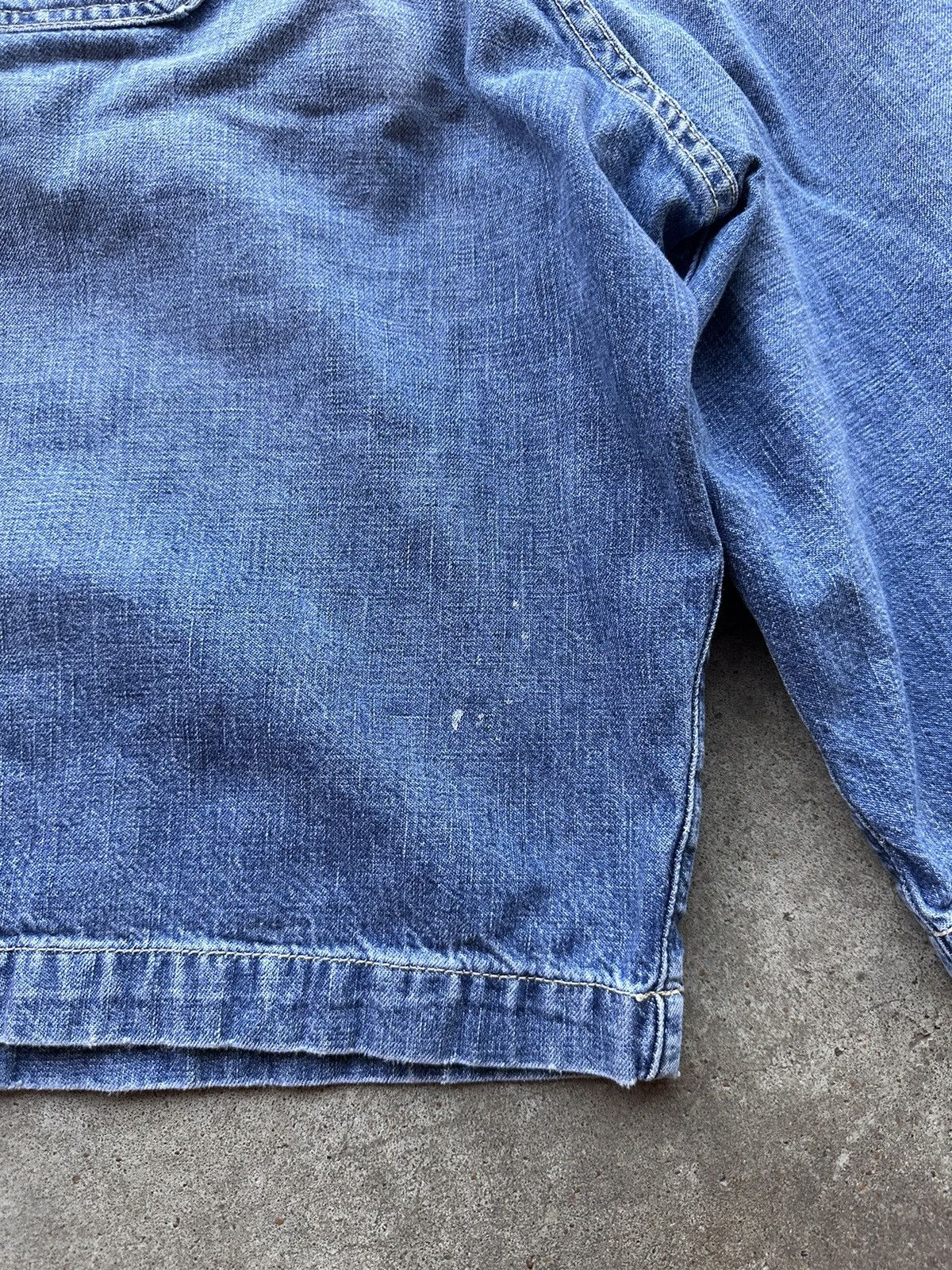 Lucky Brand × Vintage 90s Lucky Brand Denim Jorts Size US 37 - 10 Thumbnail