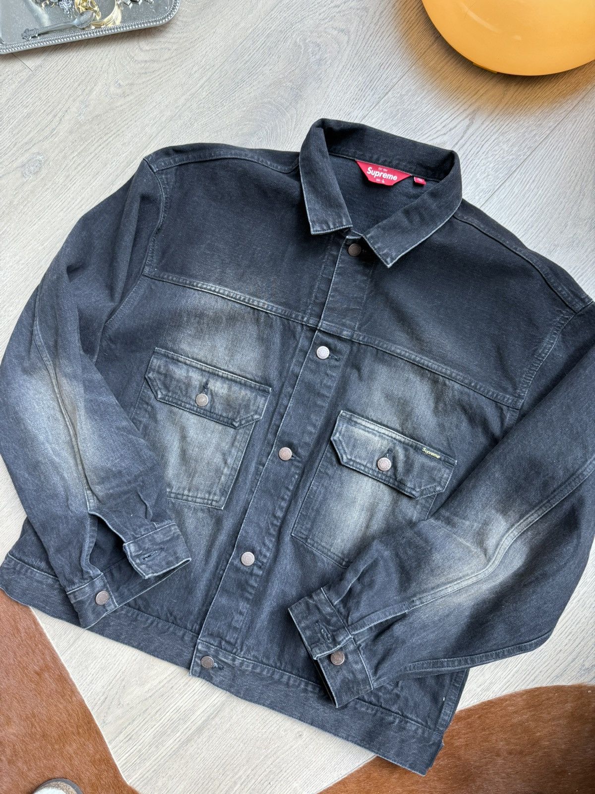 Supreme Selvedge Denim Jacket Outerwear