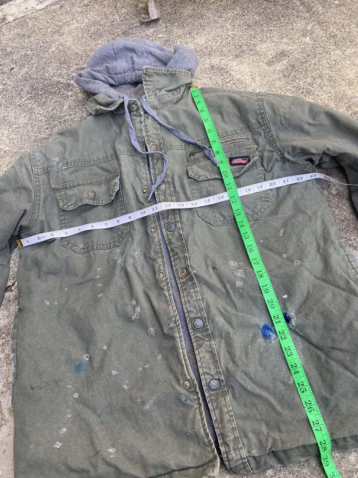 Dickies ❗️Heavy Used ❗️Vintage Distressed Y2K Dickies Jacket Size US L / EU 52-54 / 3 - 14 Thumbnail